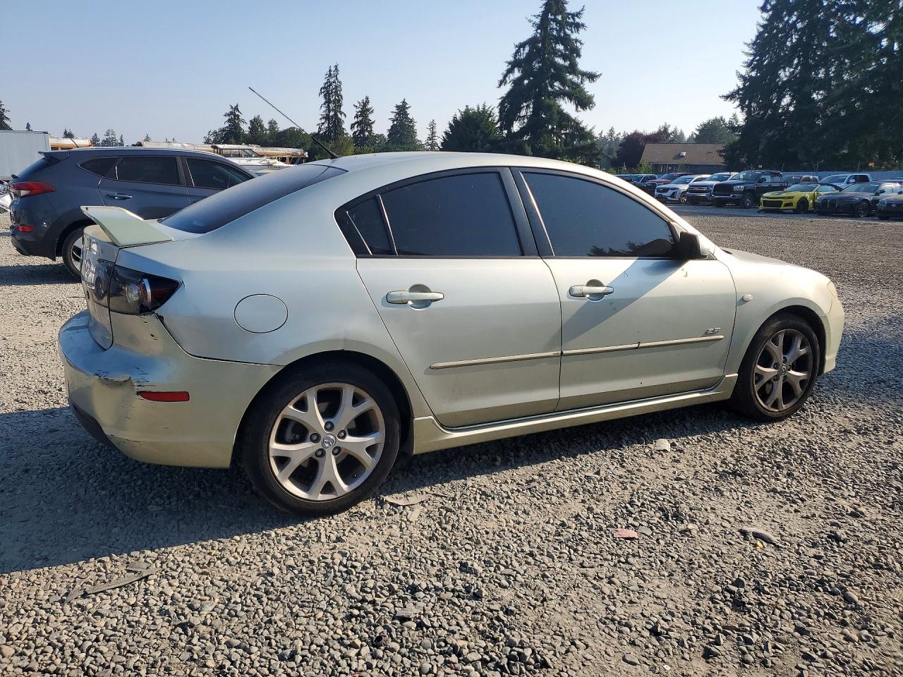 2009 Mazda 3 S Silver vin: JM1BK324191247524