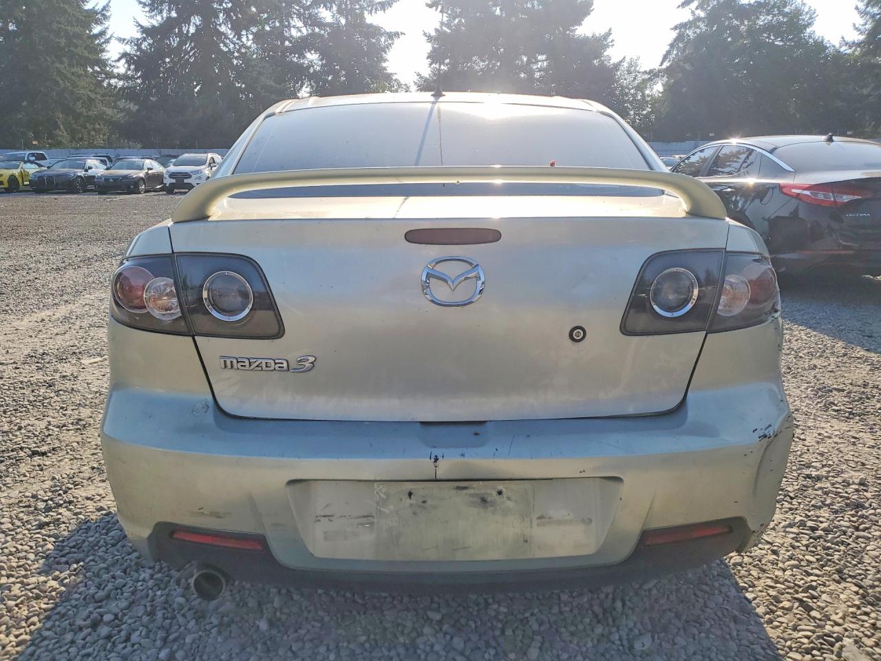 2009 Mazda 3 S Silver vin: JM1BK324191247524