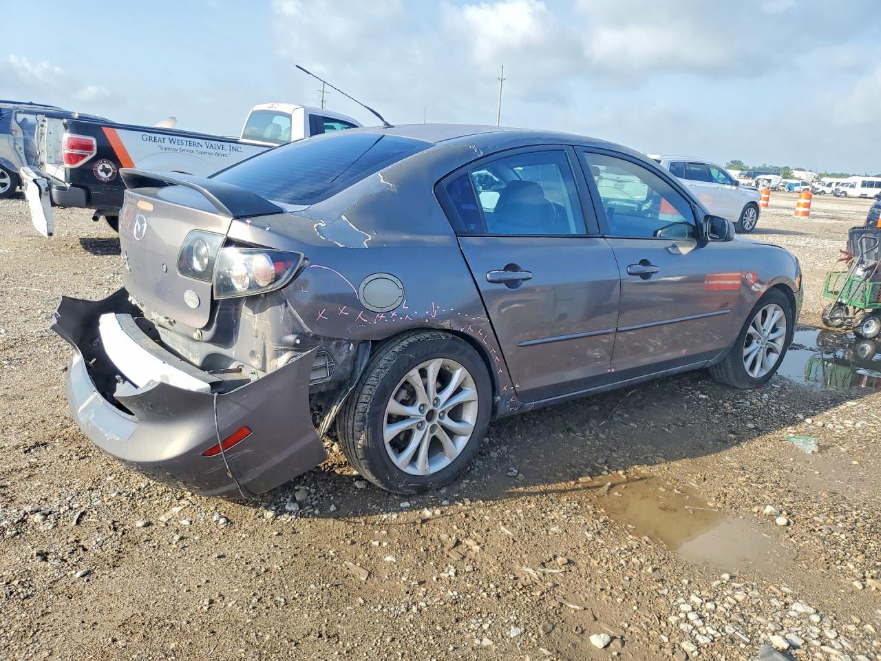 2007 Mazda 3 S Gray vin: JM1BK324271642616