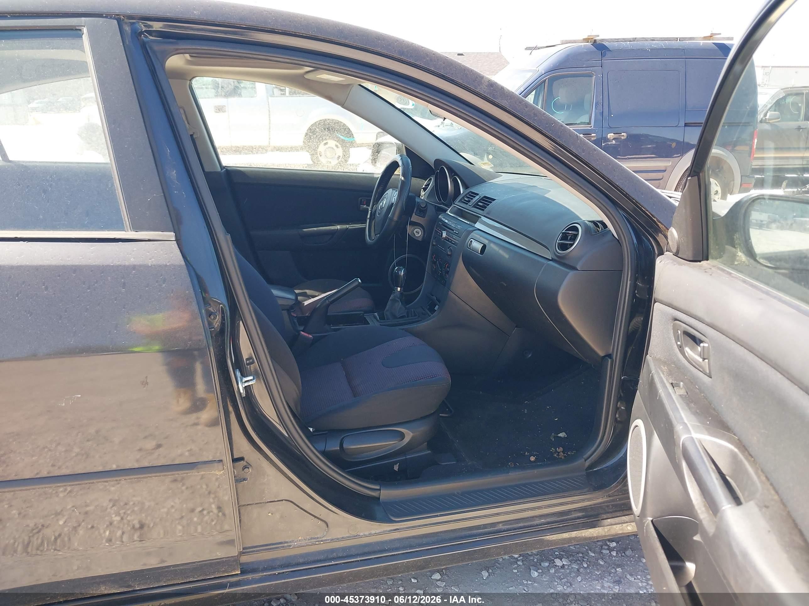 2006 Mazda Mazda3 S Touring Черный vin: JM1BK324461539907