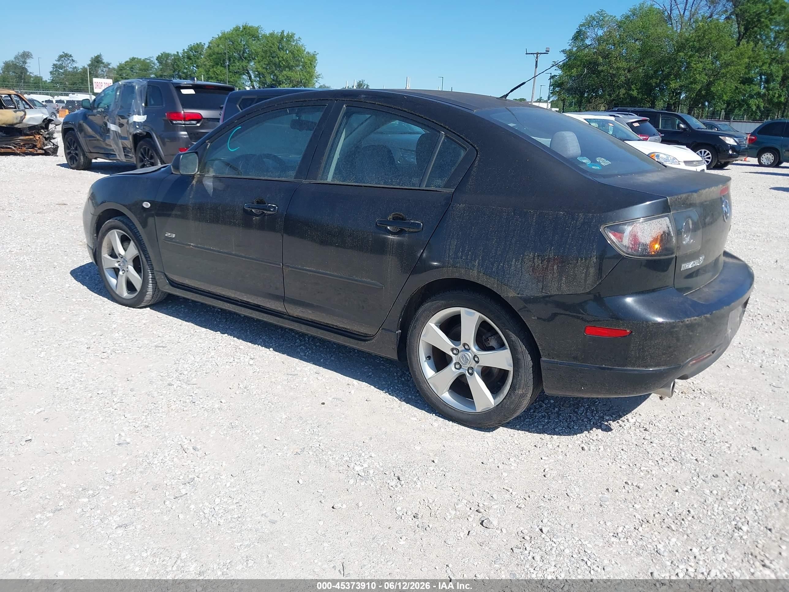 2006 Mazda Mazda3 S Touring Черный vin: JM1BK324461539907
