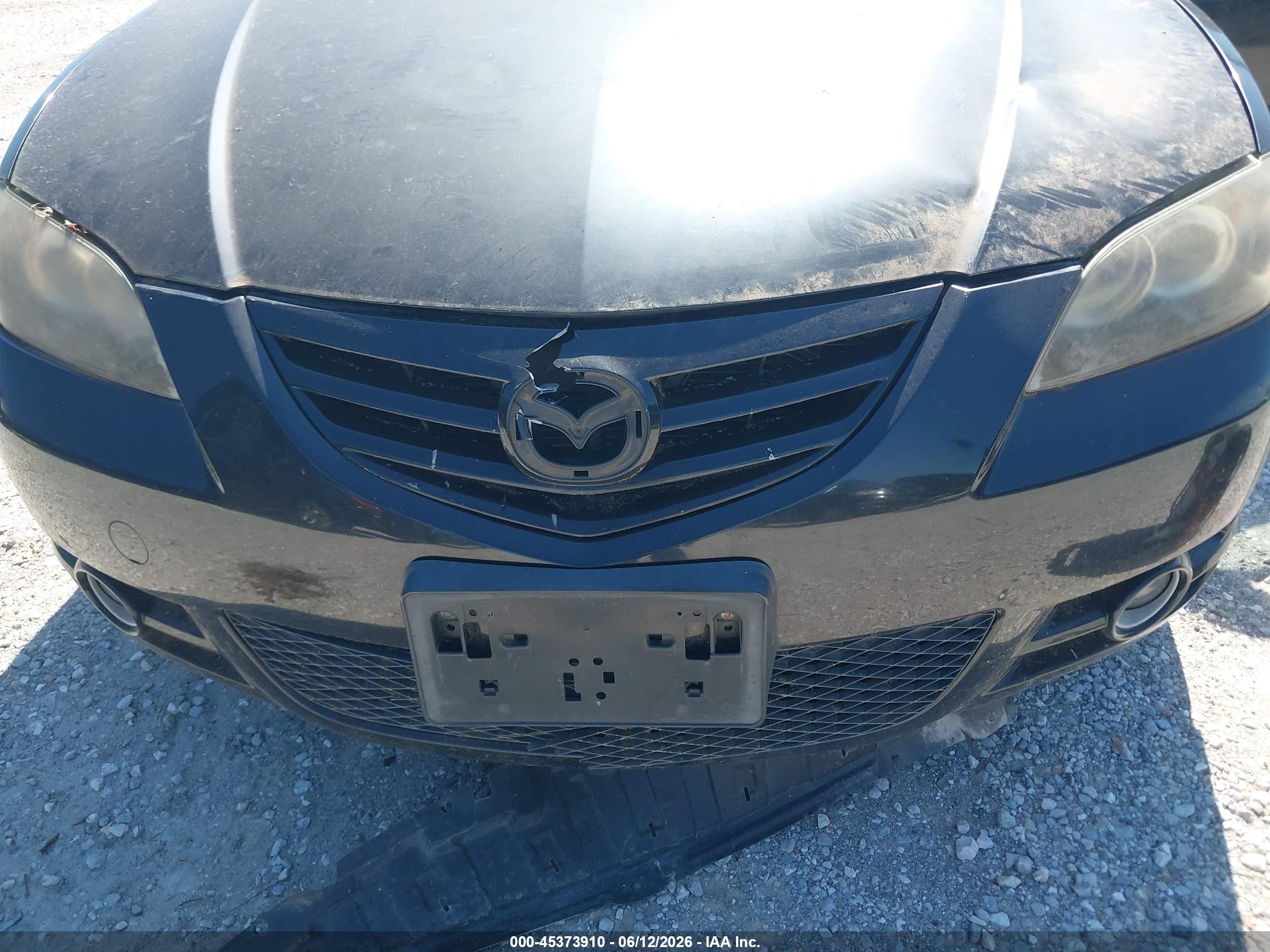 2006 Mazda Mazda3 S Touring Черный vin: JM1BK324461539907