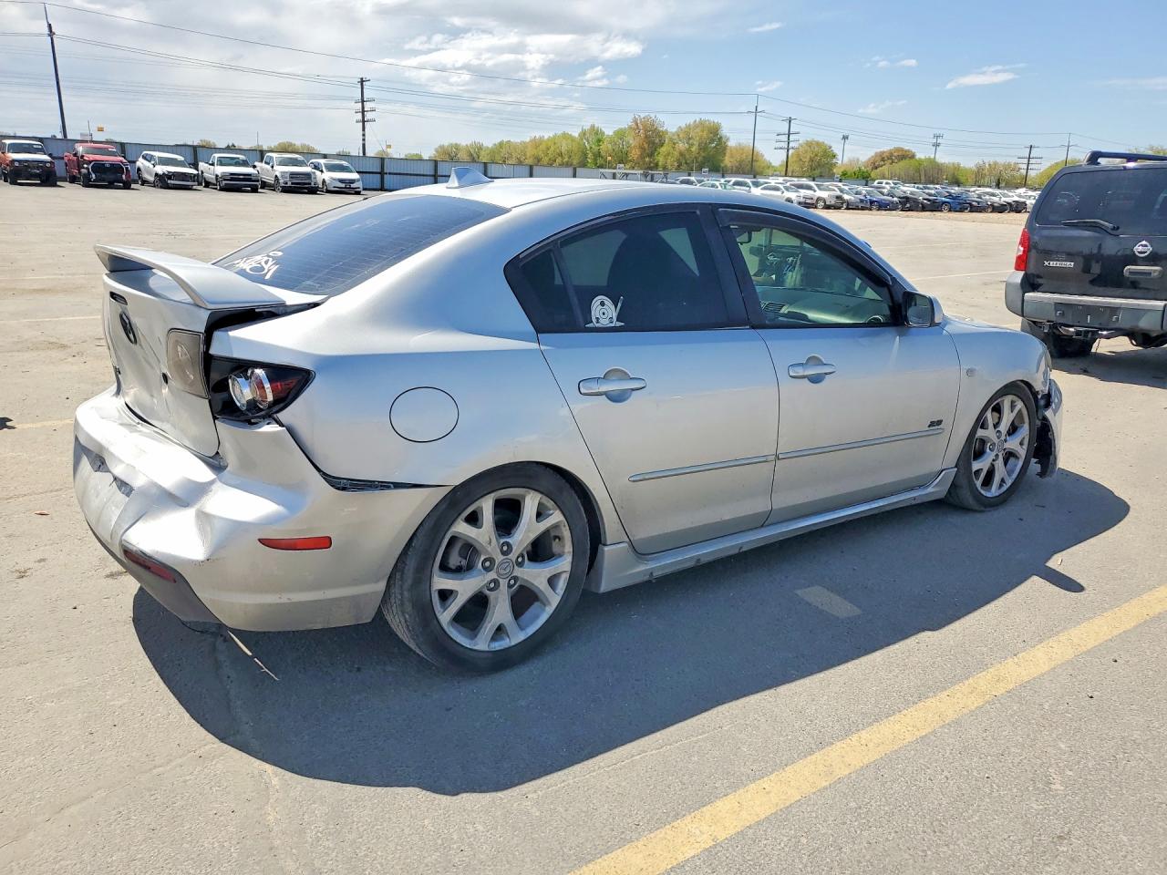 2007 Mazda 3 S Серебряный vin: JM1BK324471663399