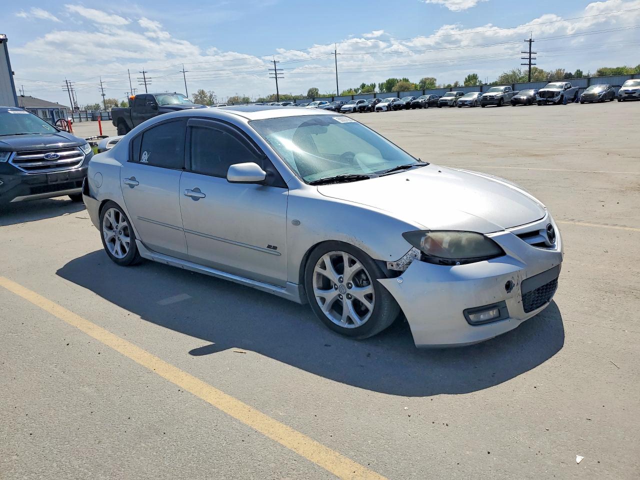 2007 Mazda 3 S Серебряный vin: JM1BK324471663399
