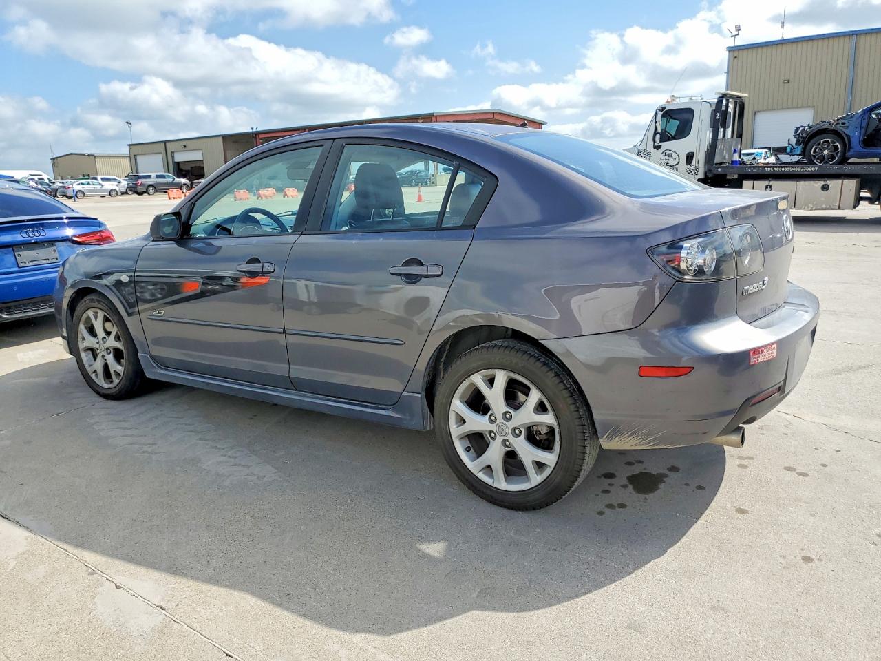 2008 Mazda 3 S Gray vin: JM1BK324481781082