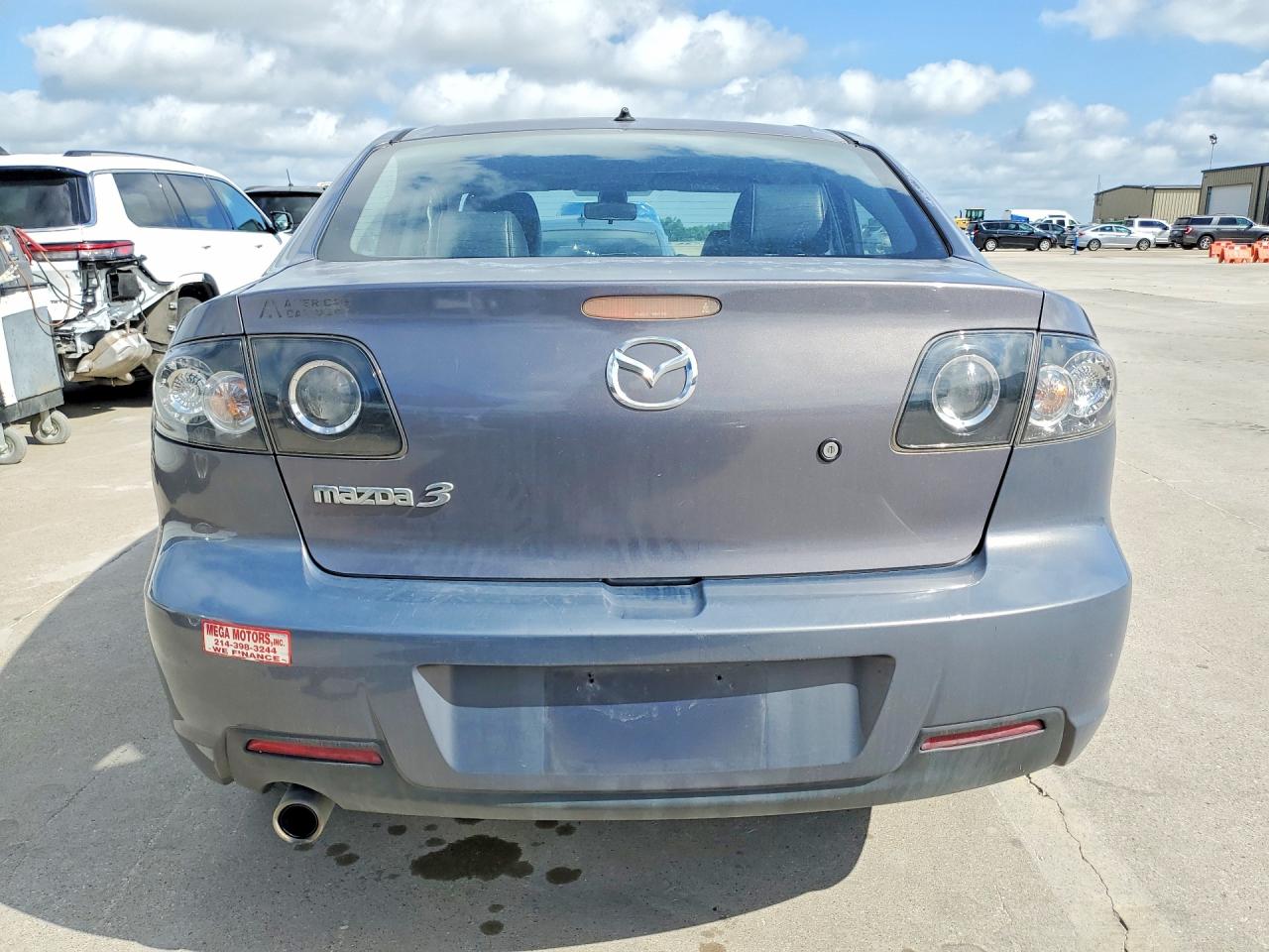 2008 Mazda 3 S Gray vin: JM1BK324481781082