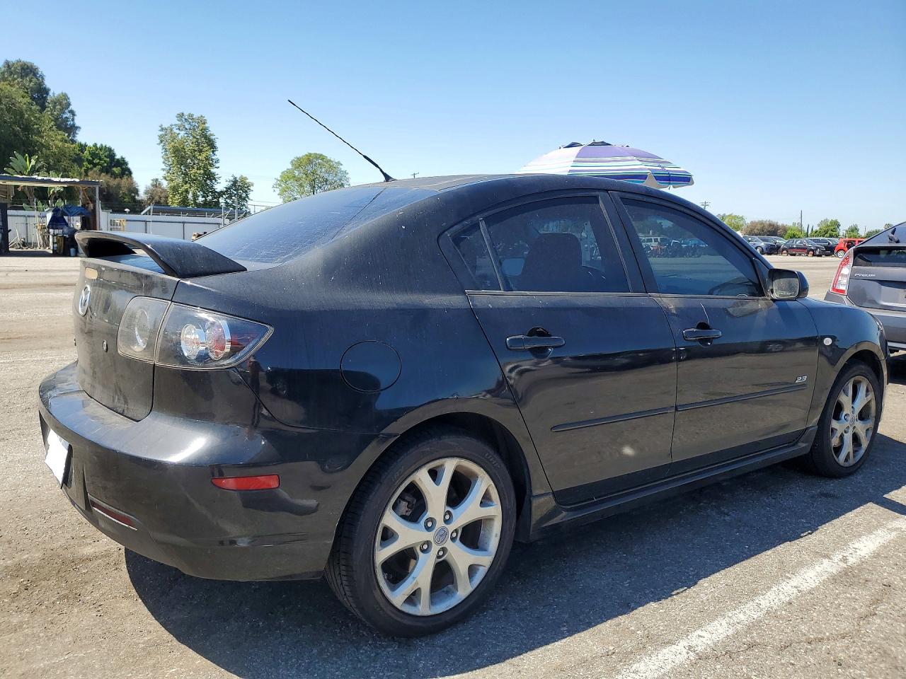 2008 Mazda 3 S Черный vin: JM1BK324681129967