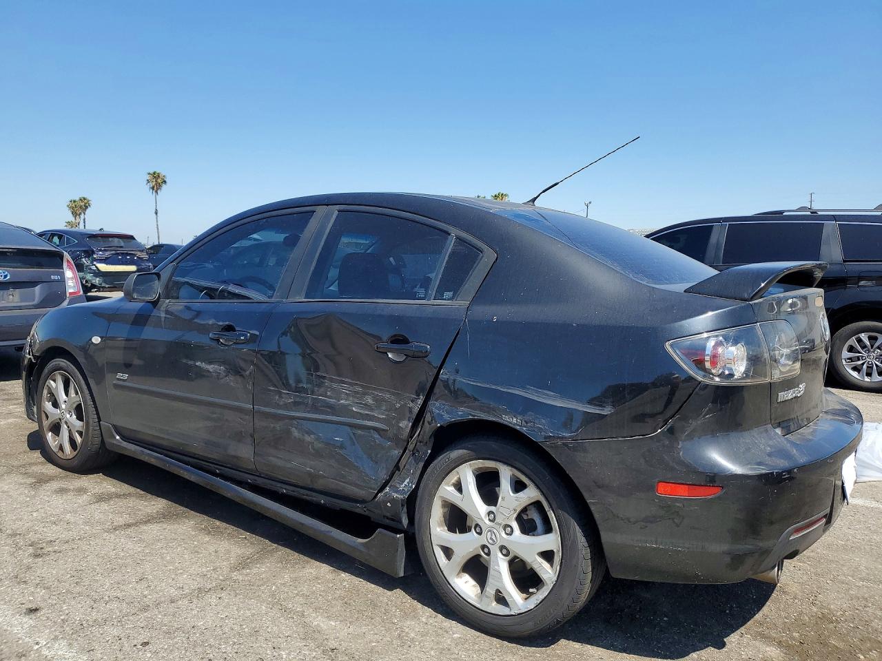 2008 Mazda 3 S Черный vin: JM1BK324681129967