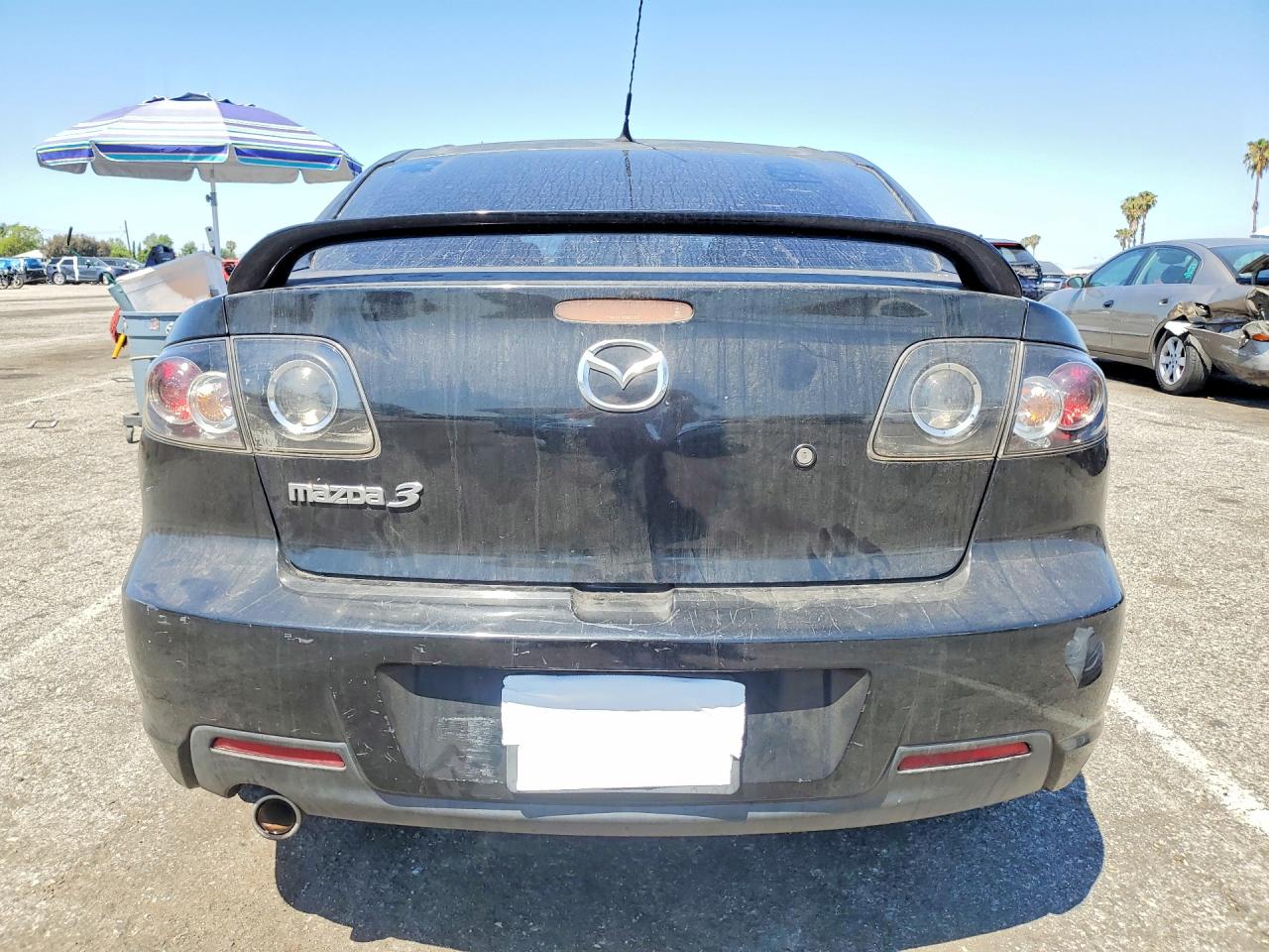 2008 Mazda 3 S Черный vin: JM1BK324681129967