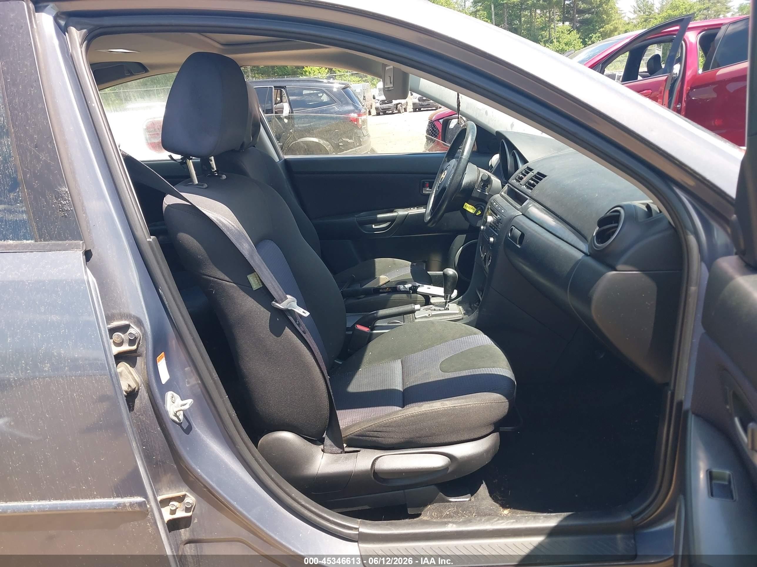 2007 Mazda Mazda3 S Sport Gray vin: JM1BK324771653613