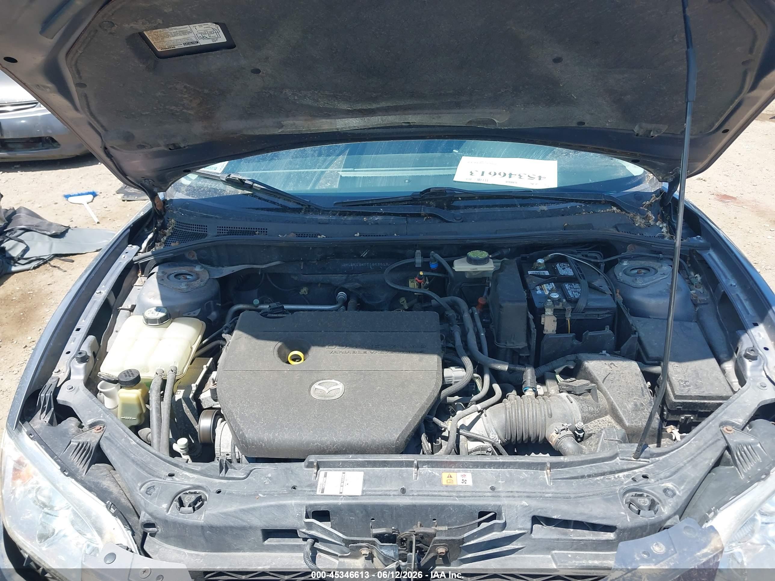 2007 Mazda Mazda3 S Sport Gray vin: JM1BK324771653613