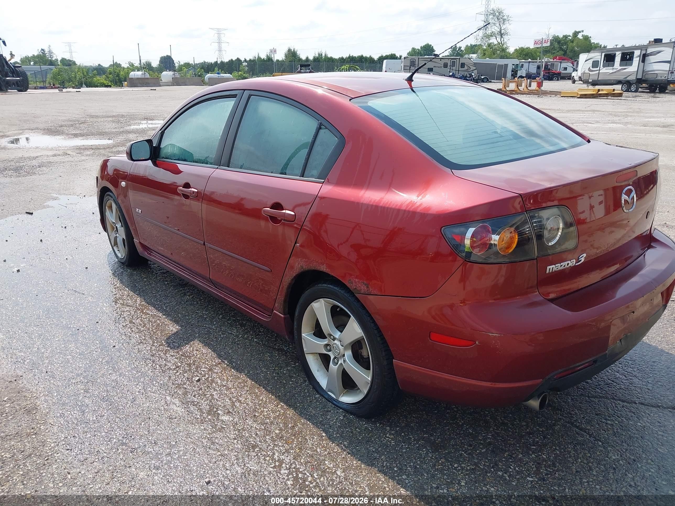 2006 Mazda Mazda3 S Touring Красный vin: JM1BK324861433119