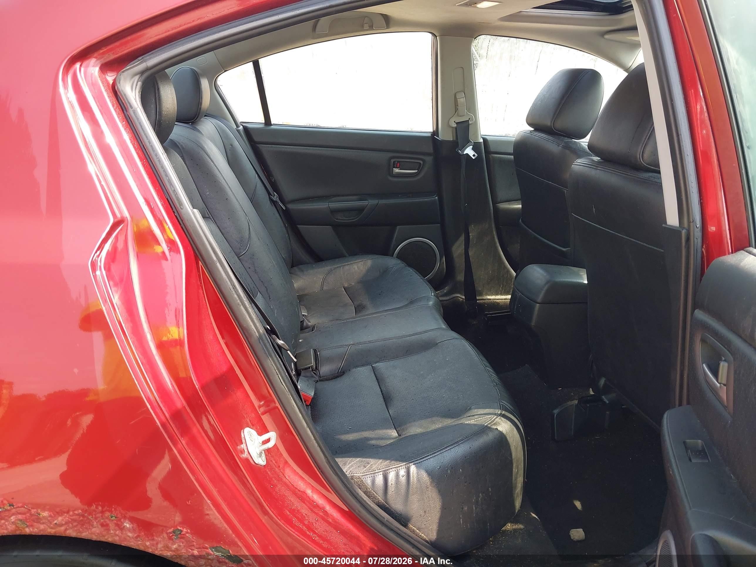 2006 Mazda Mazda3 S Touring Красный vin: JM1BK324861433119
