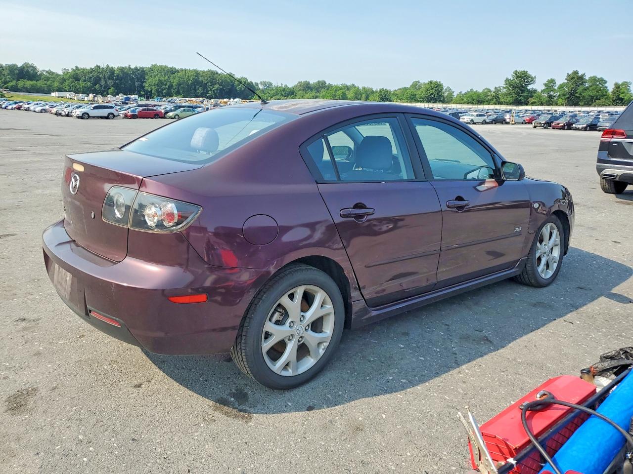 2007 Mazda 3 S Purple vin: JM1BK324871723474