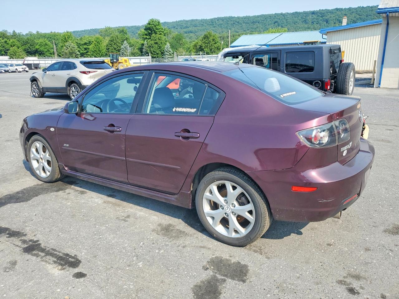 2007 Mazda 3 S Purple vin: JM1BK324871723474