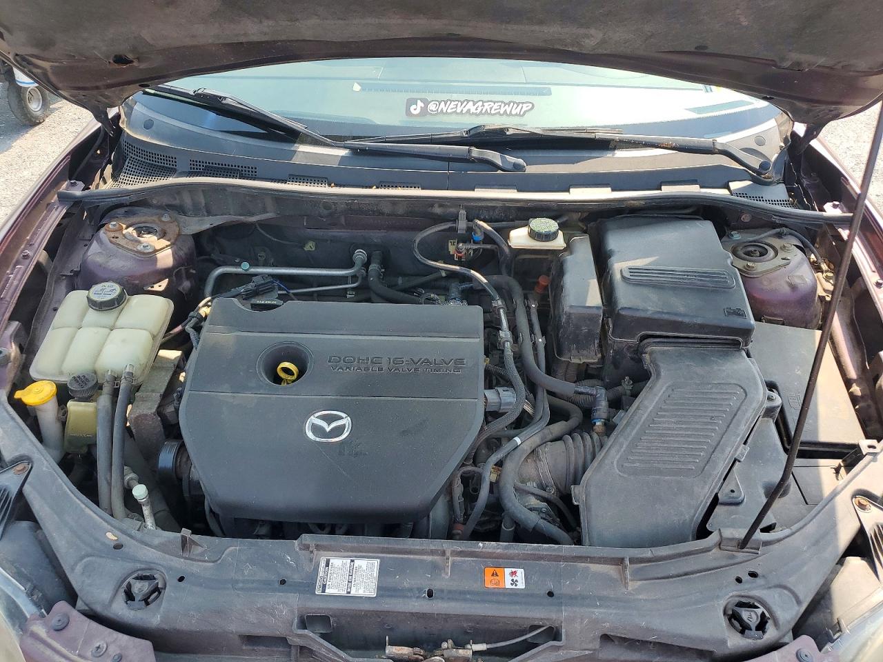 2007 Mazda 3 S Purple vin: JM1BK324871723474