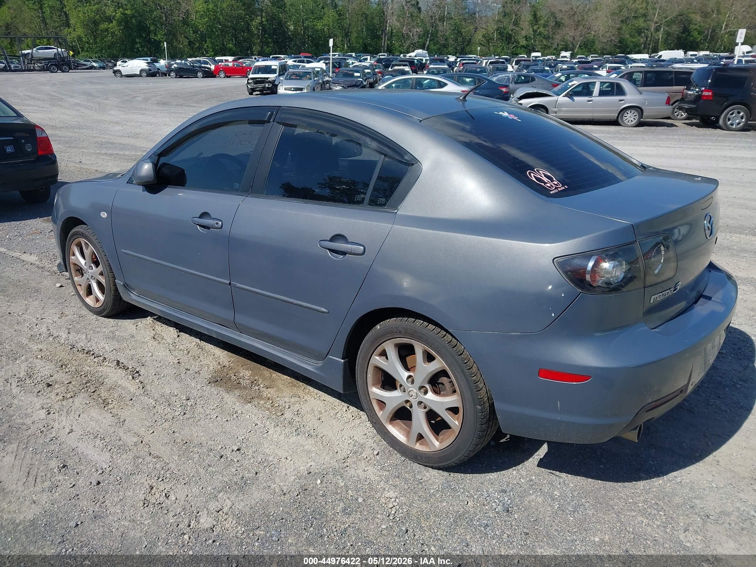 2007 Mazda Mazda3 S Touring Blue vin: JM1BK324971641947