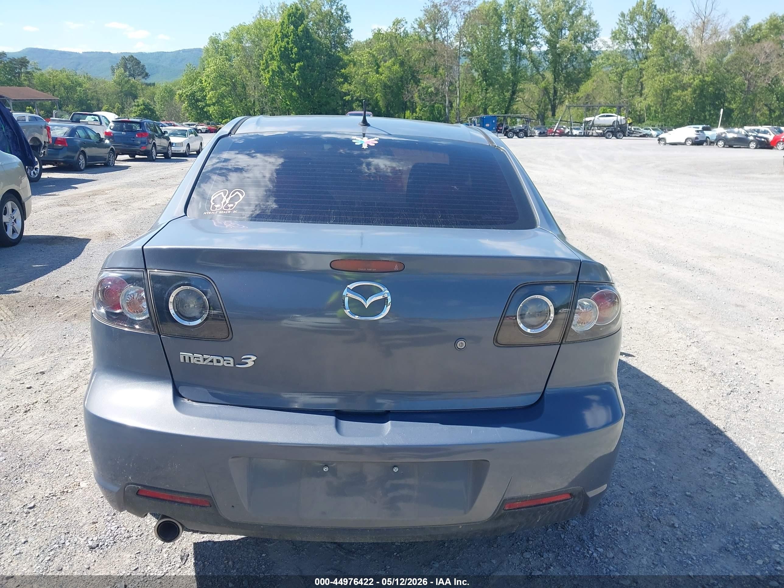 2007 Mazda Mazda3 S Touring Blue vin: JM1BK324971641947