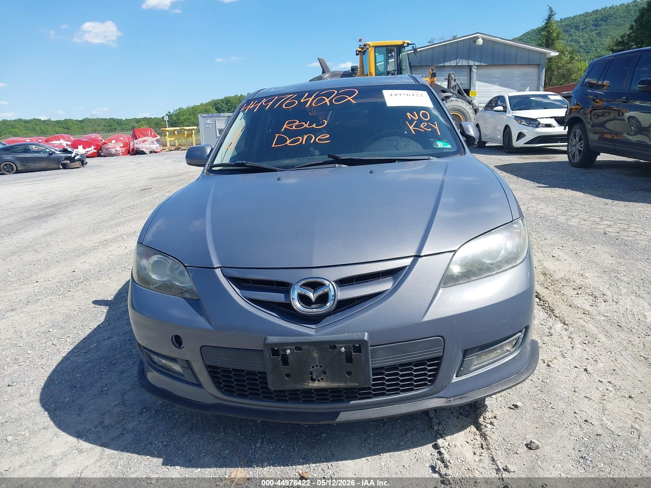 2007 Mazda Mazda3 S Touring Blue vin: JM1BK324971641947