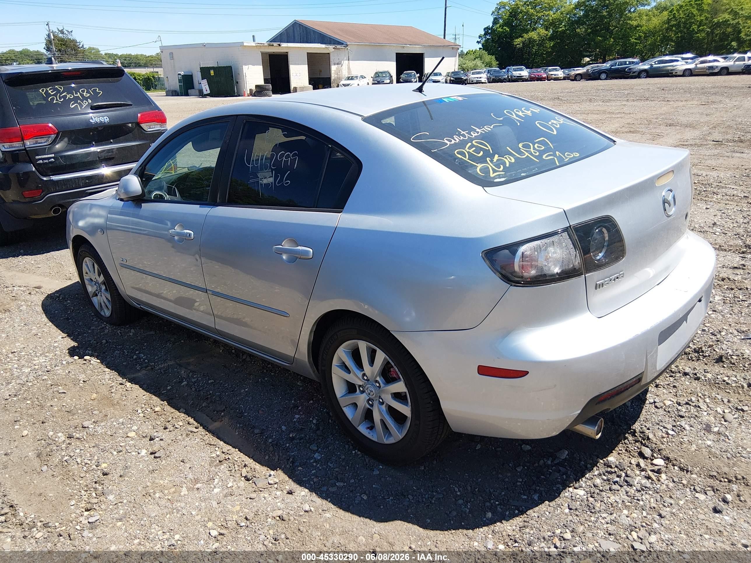 2007 Mazda Mazda3 S Sport Gray vin: JM1BK324971760596