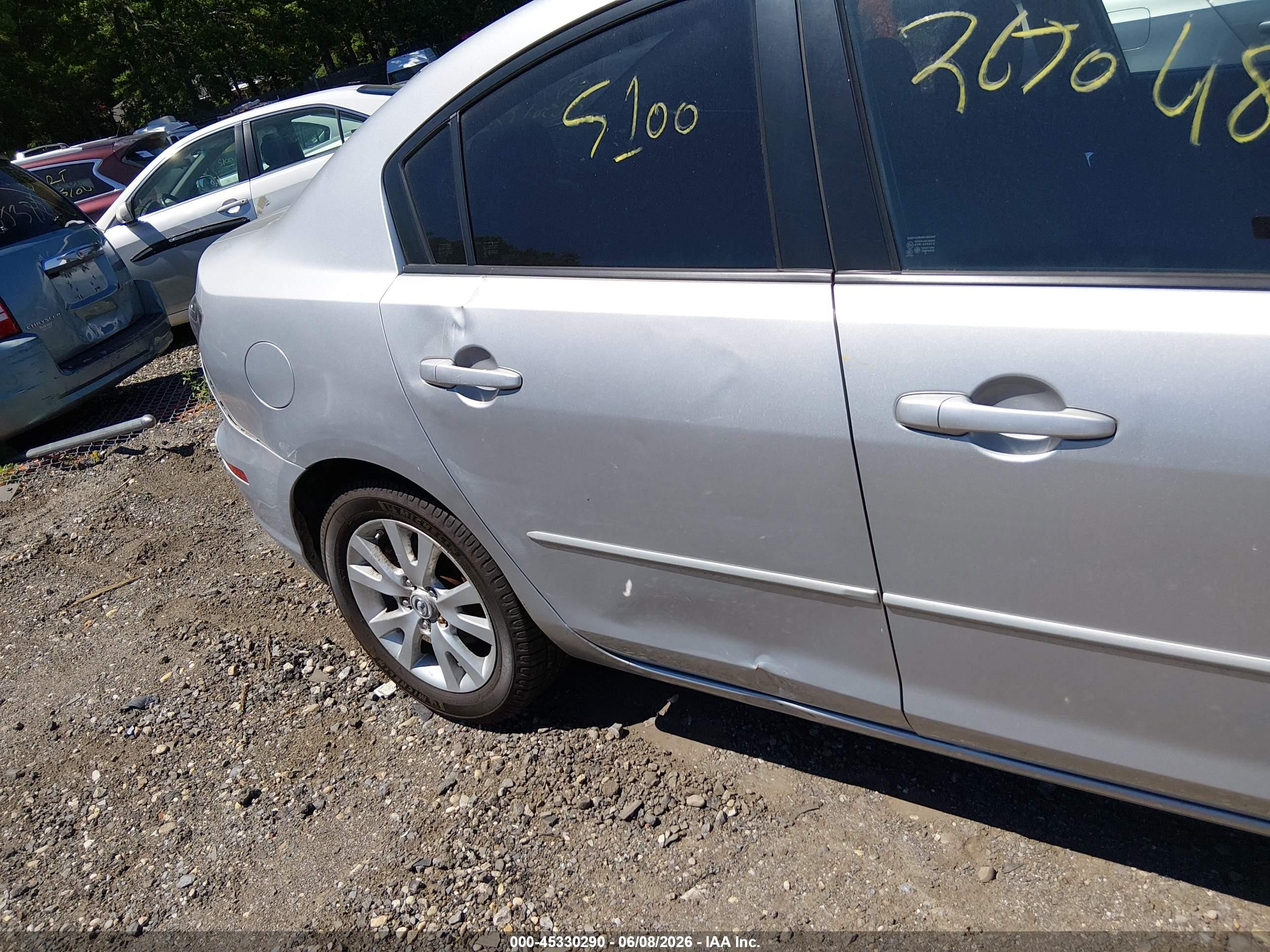 2007 Mazda Mazda3 S Sport Gray vin: JM1BK324971760596