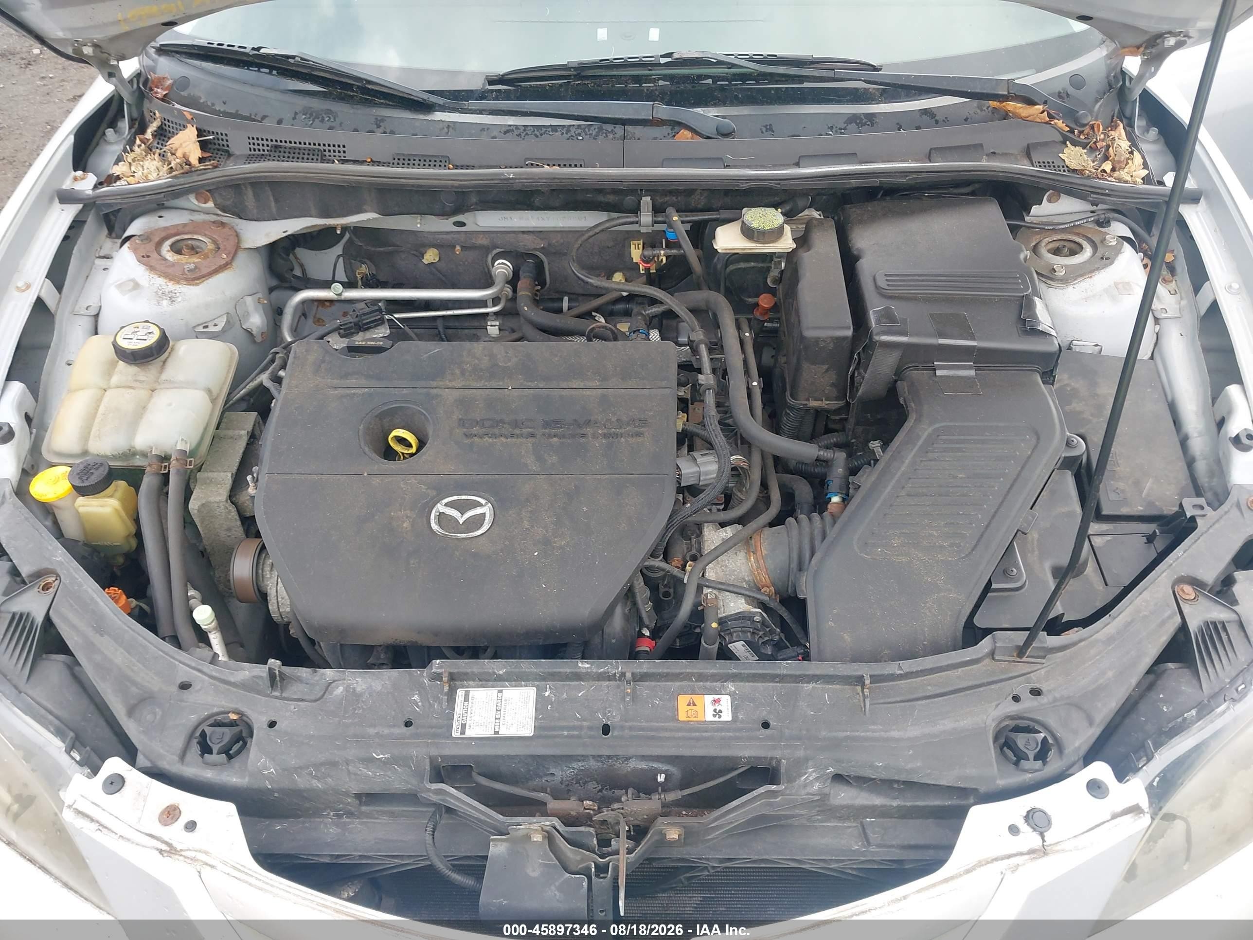 2007 Mazda Mazda3 S Grand Touring Серебряный vin: JM1BK324X71623991