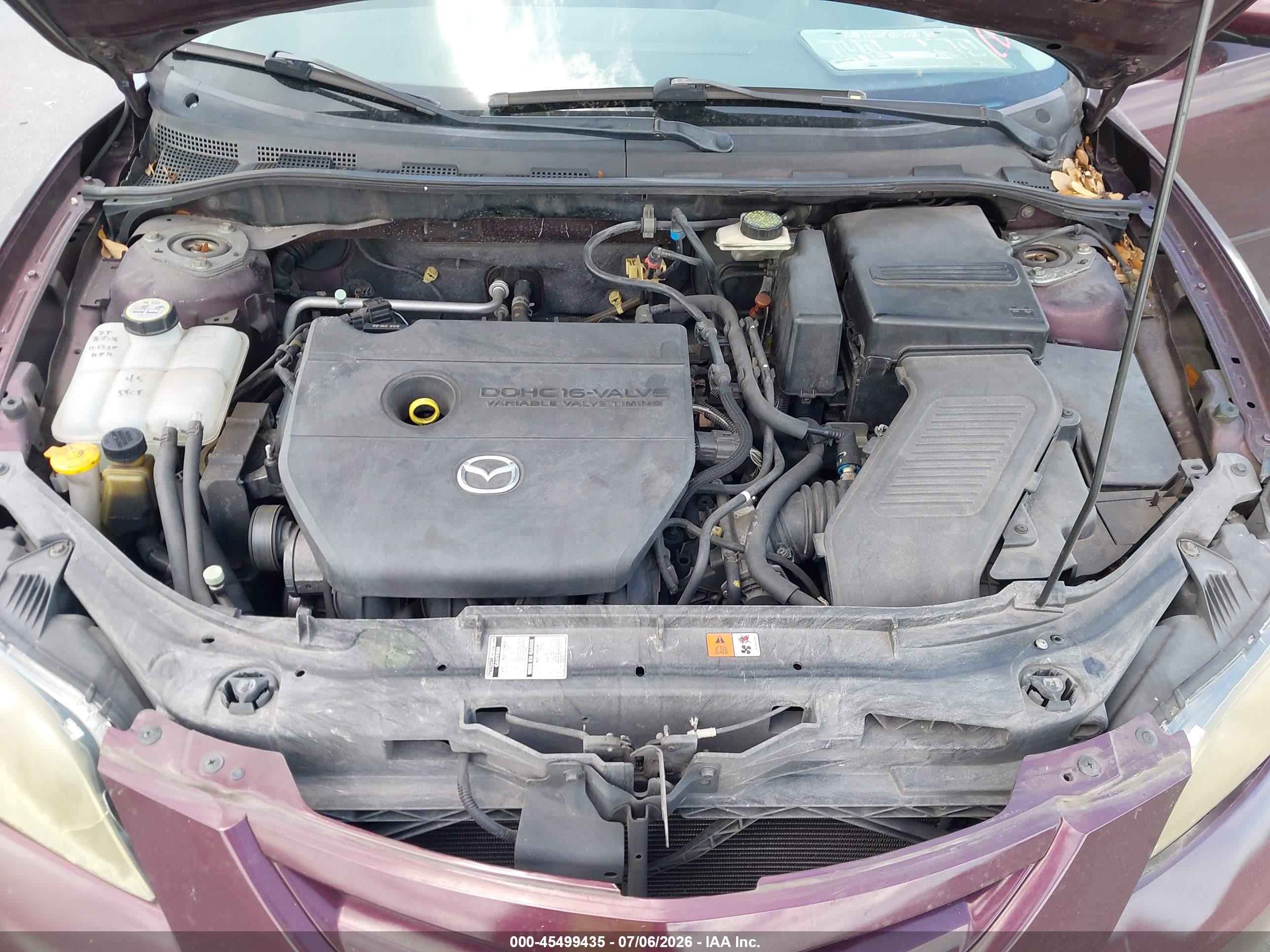 2007 Mazda Mazda3 S Grand Touring Purple vin: JM1BK324X71679994