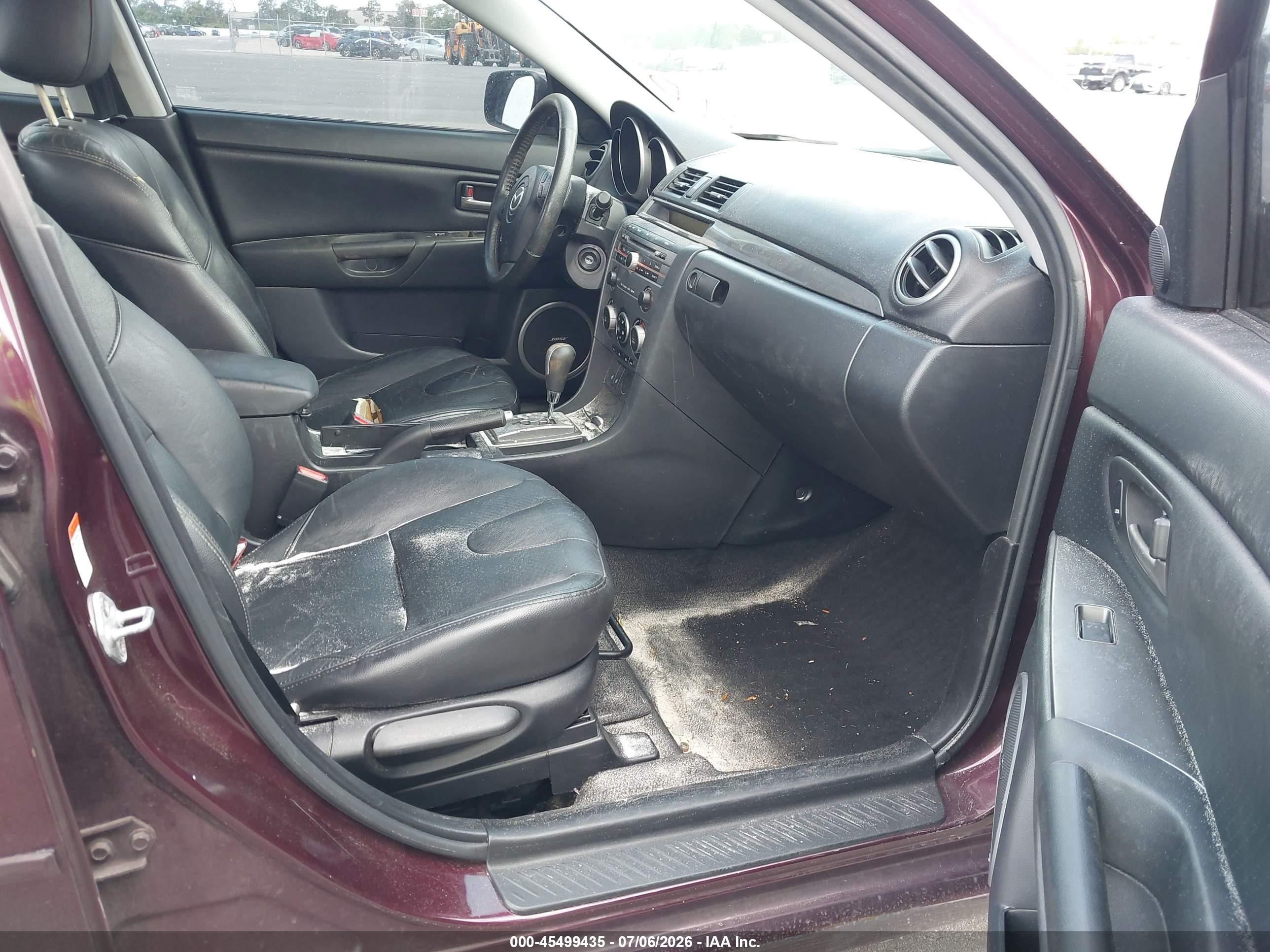 2007 Mazda Mazda3 S Grand Touring Purple vin: JM1BK324X71679994