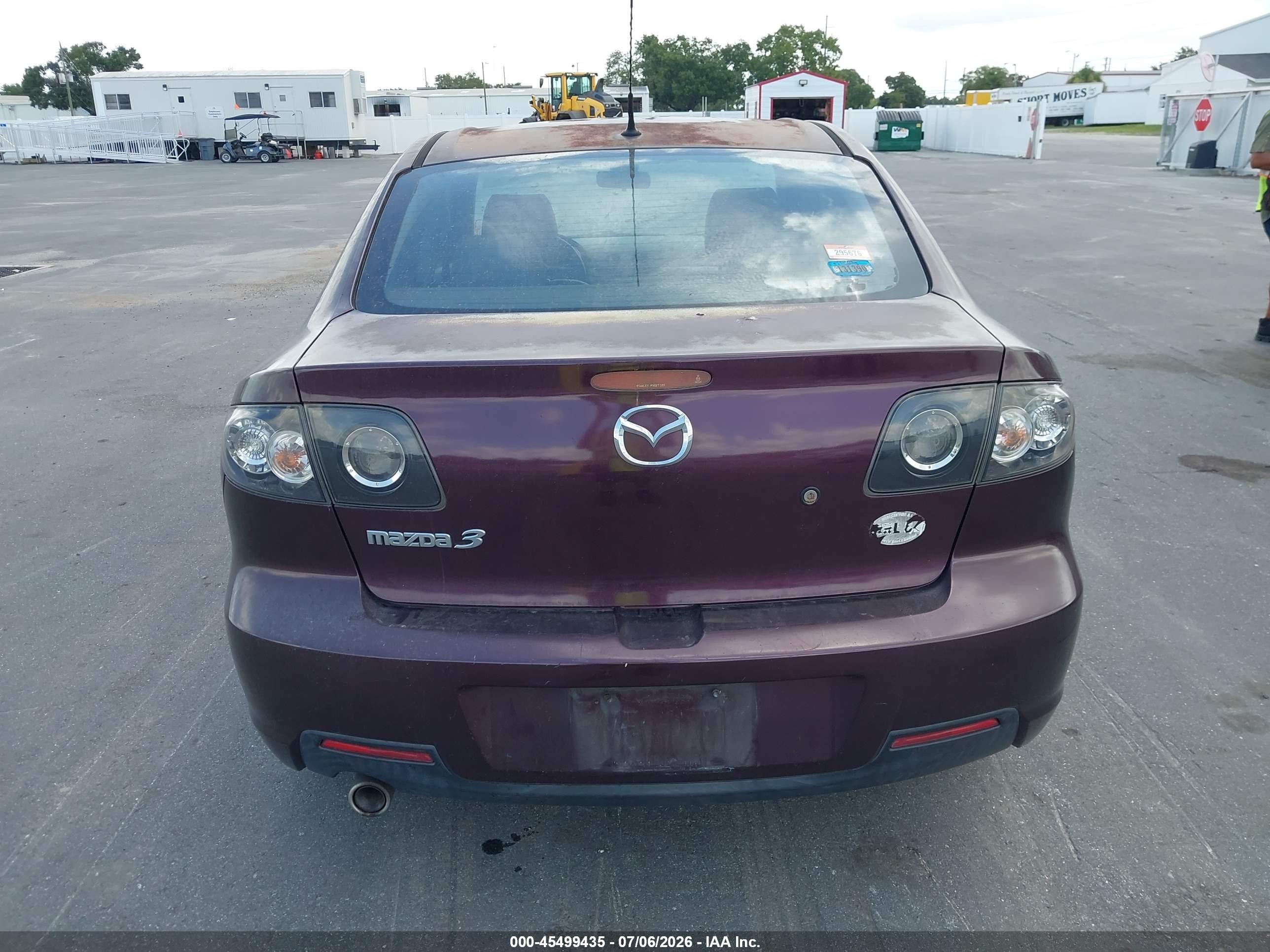 2007 Mazda Mazda3 S Grand Touring Purple vin: JM1BK324X71679994