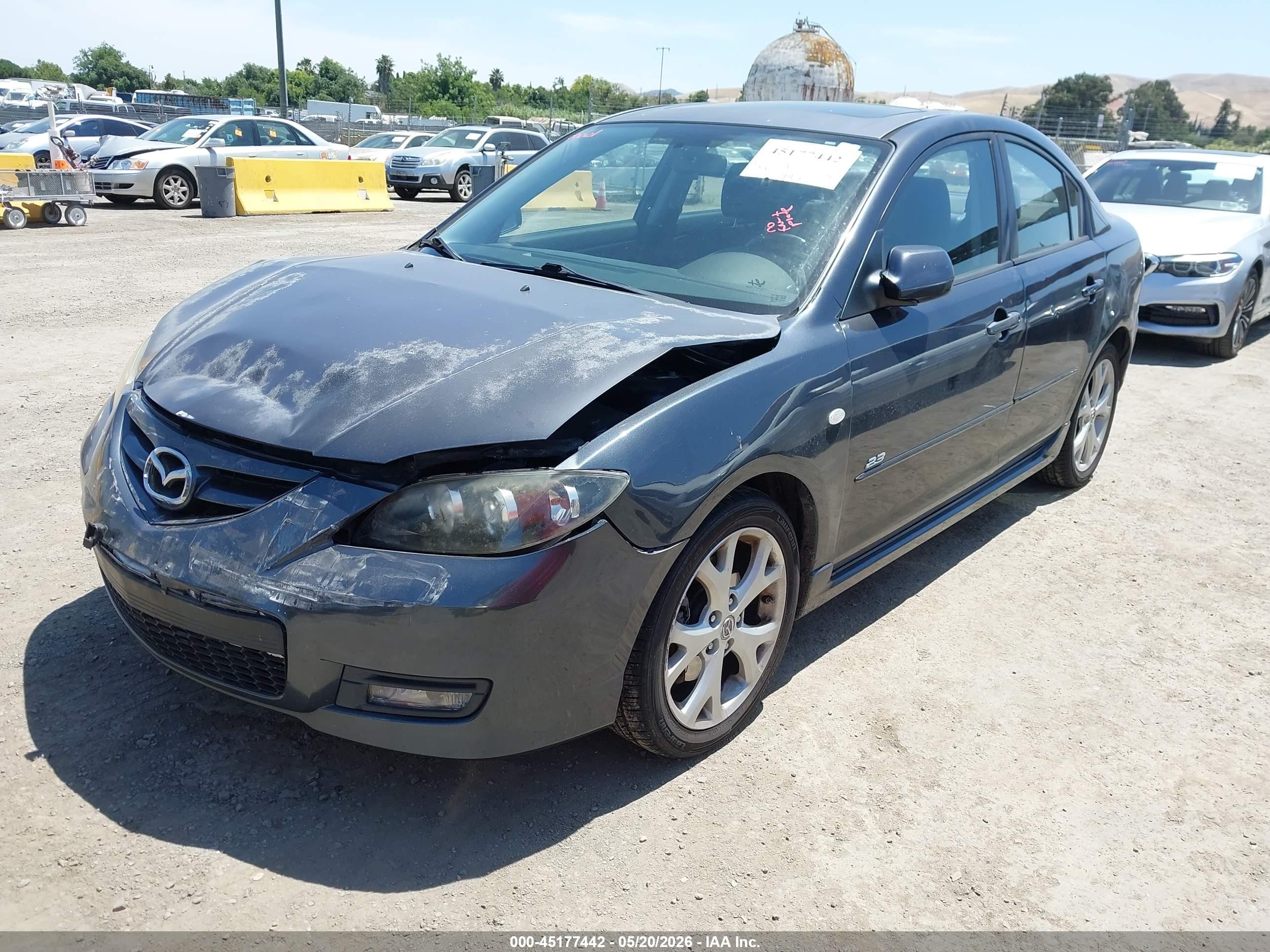 2009 Mazda Mazda3 S Touring Gray vin: JM1BK324X91206499