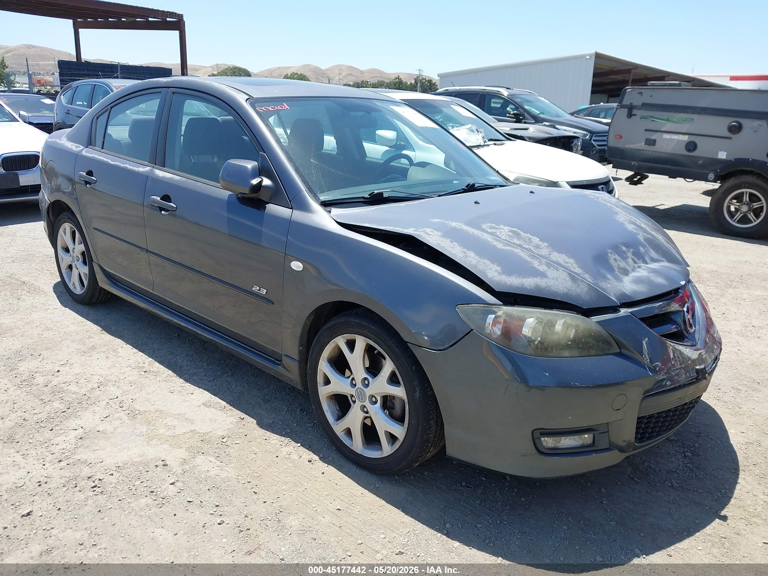 2009 Mazda Mazda3 S Touring Gray vin: JM1BK324X91206499