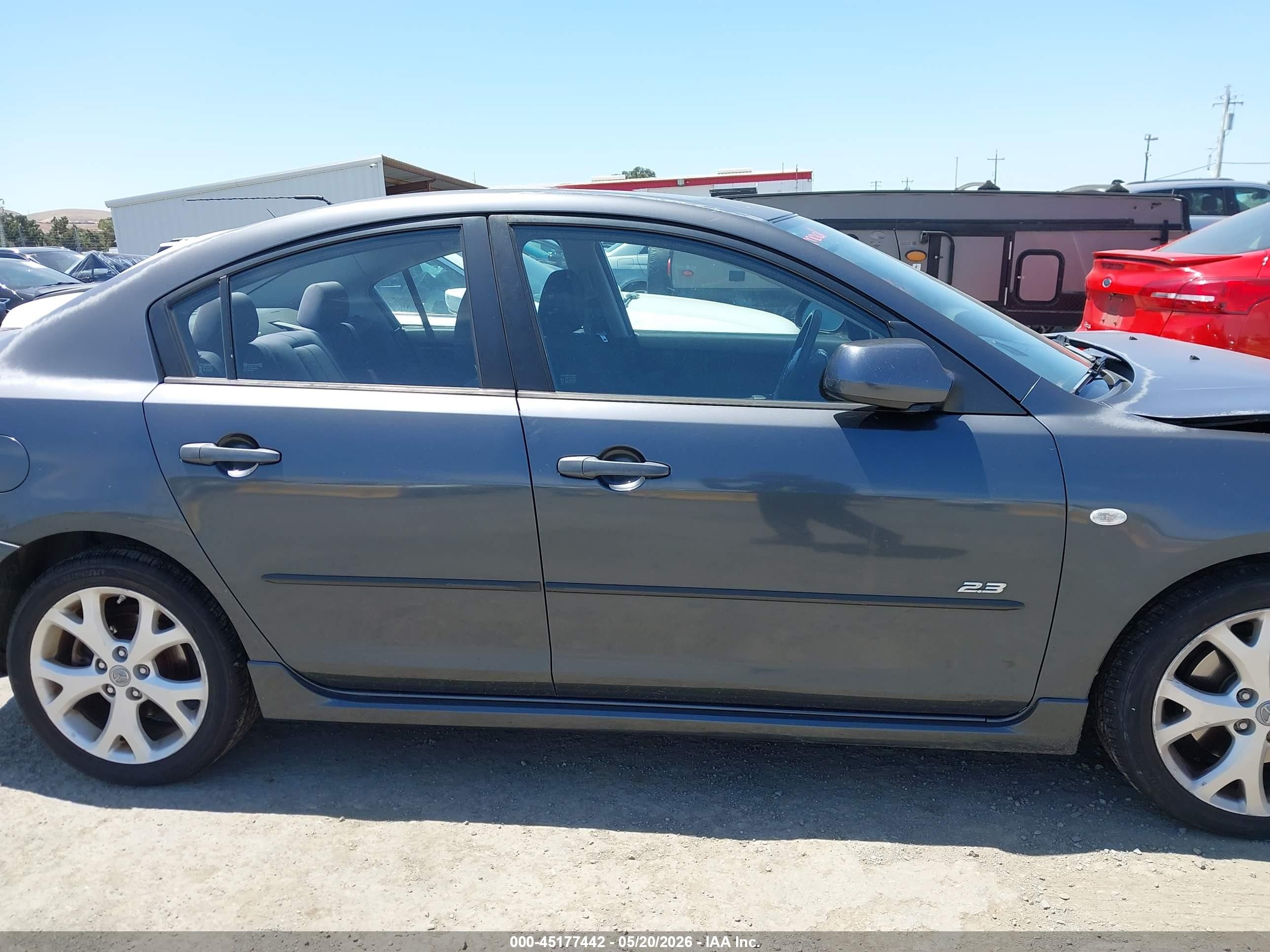 2009 Mazda Mazda3 S Touring Gray vin: JM1BK324X91206499
