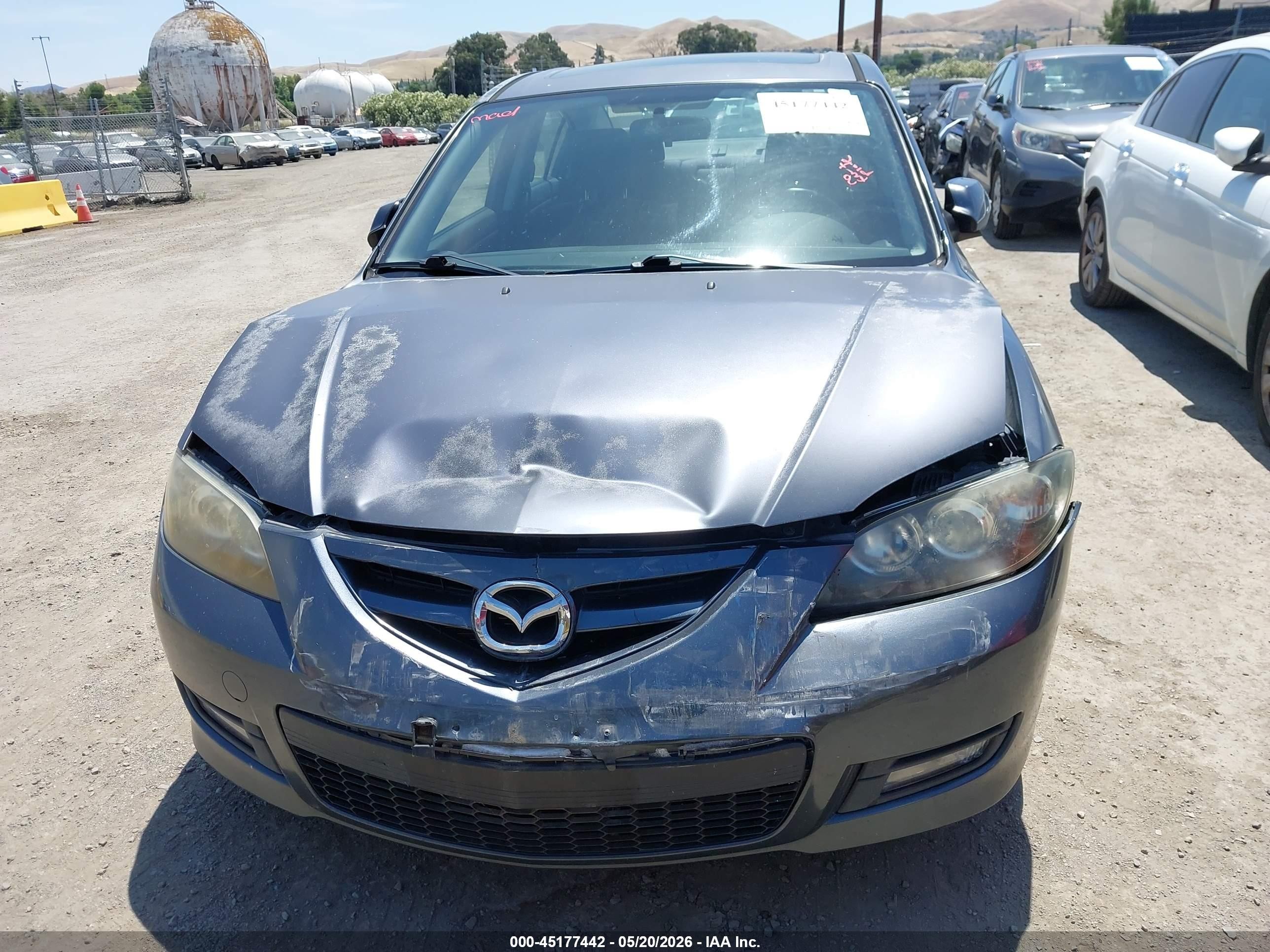 2009 Mazda Mazda3 S Touring Gray vin: JM1BK324X91206499