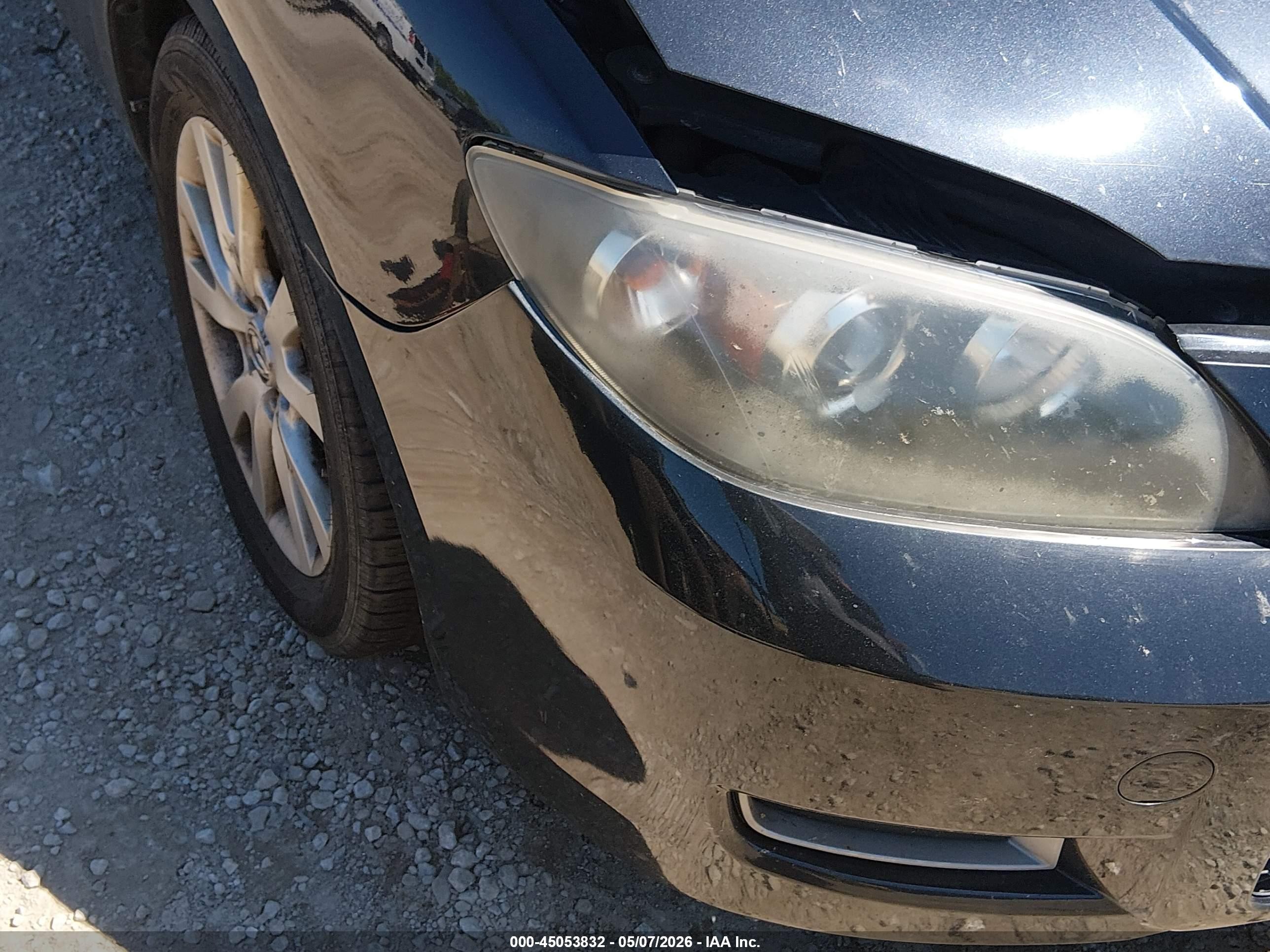 2008 Mazda Mazda3 I Black vin: JM1BK32F081853025