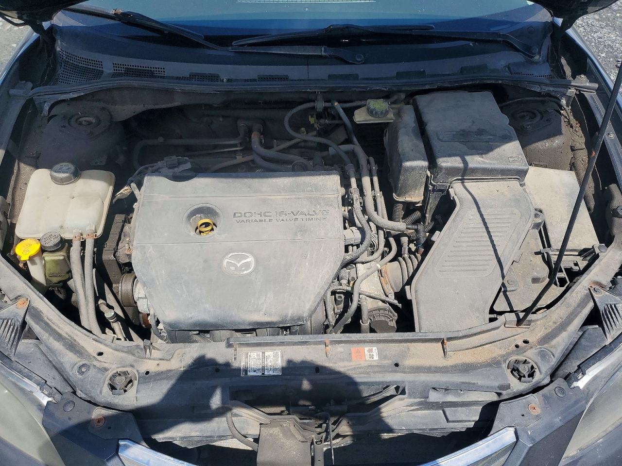 2008 Mazda 3 I Charcoal vin: JM1BK32F081858466