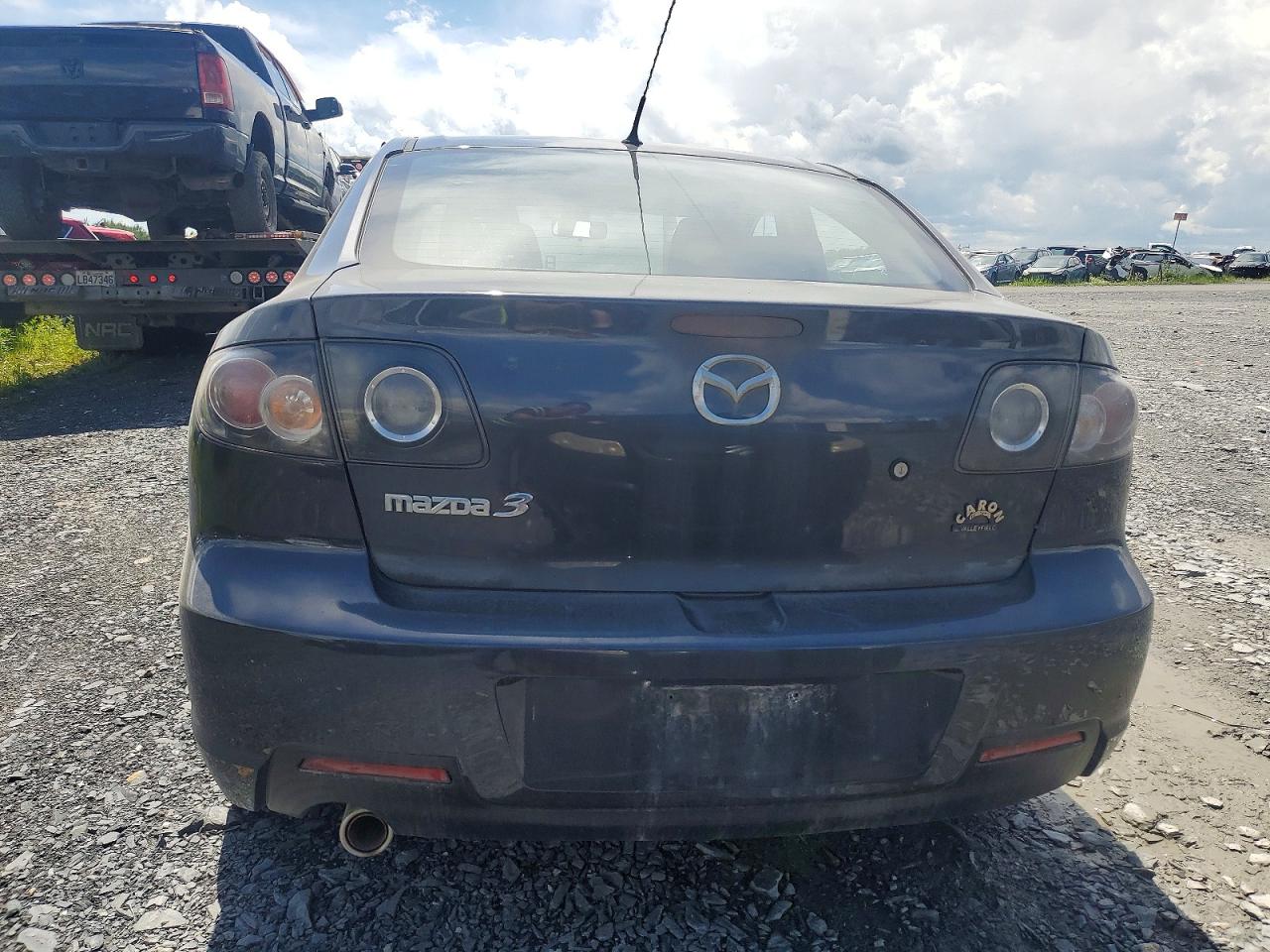 2008 Mazda 3 I Charcoal vin: JM1BK32F081858466