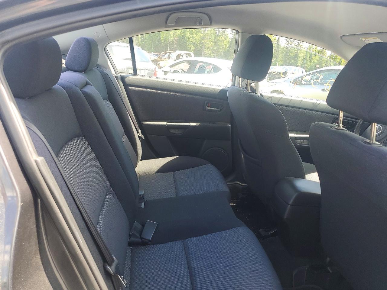 2008 Mazda 3 I Charcoal vin: JM1BK32F081858466