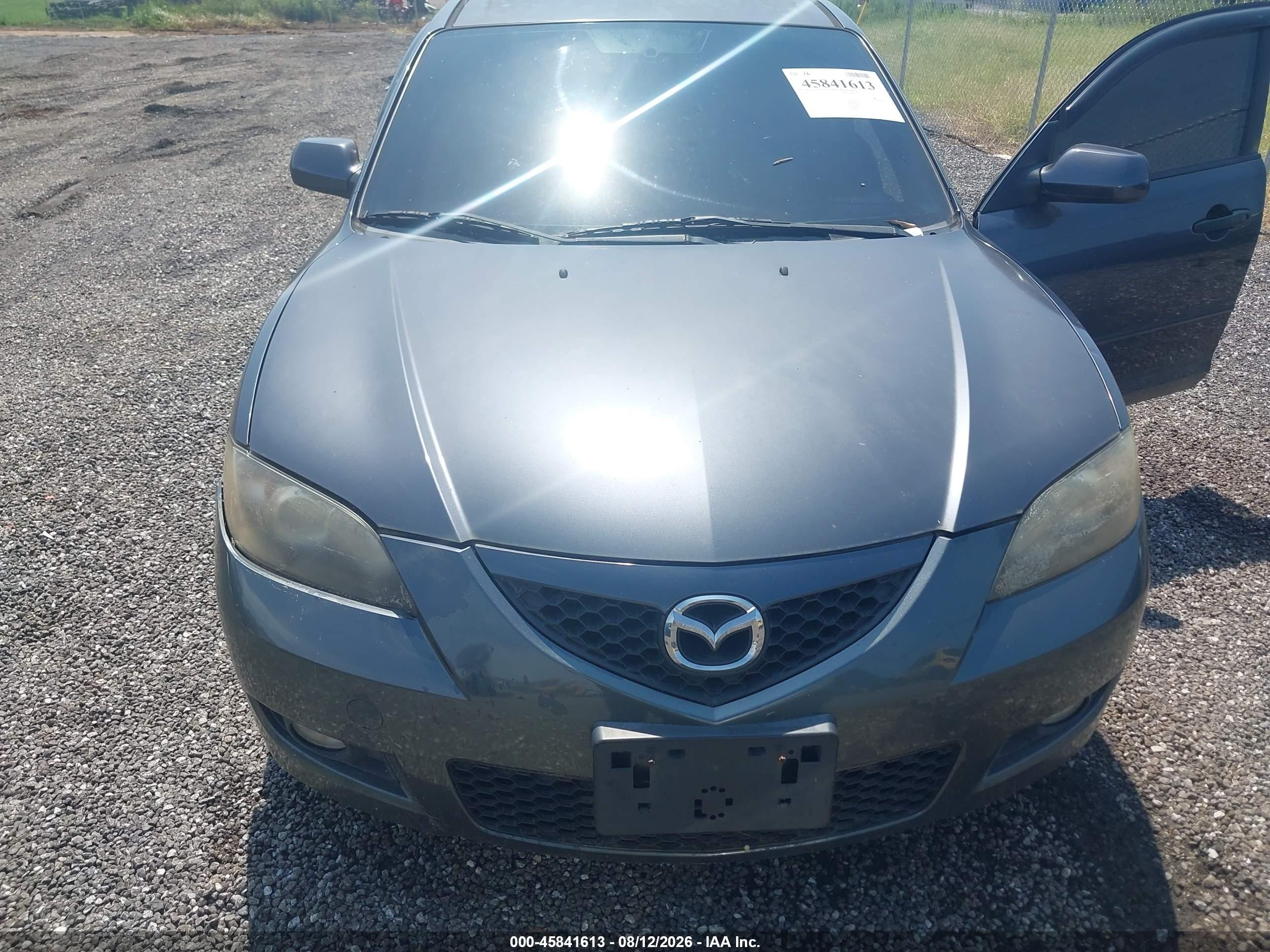 2009 Mazda Mazda3 I Серый vin: JM1BK32F091207727