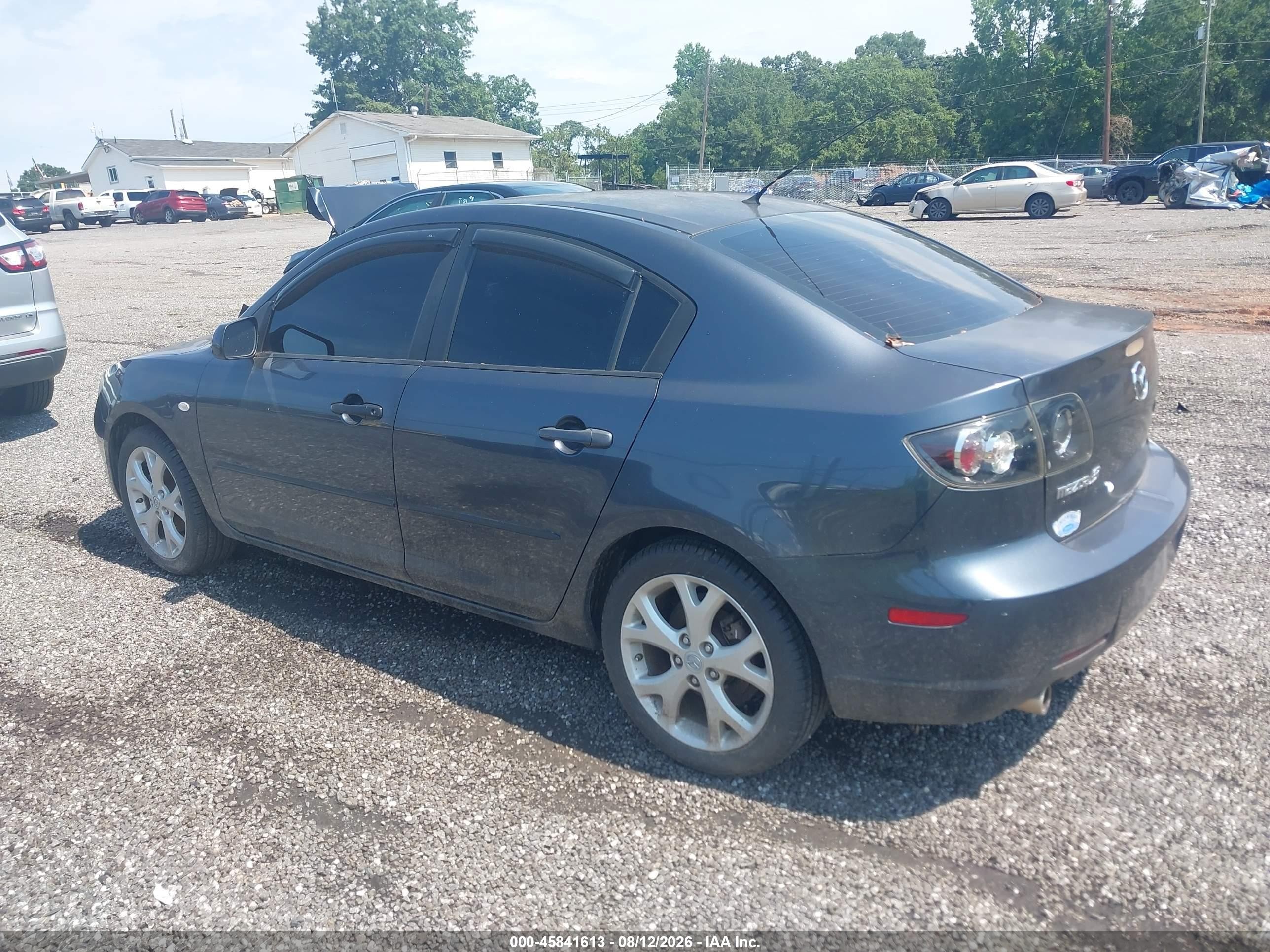 2009 Mazda Mazda3 I Серый vin: JM1BK32F091207727
