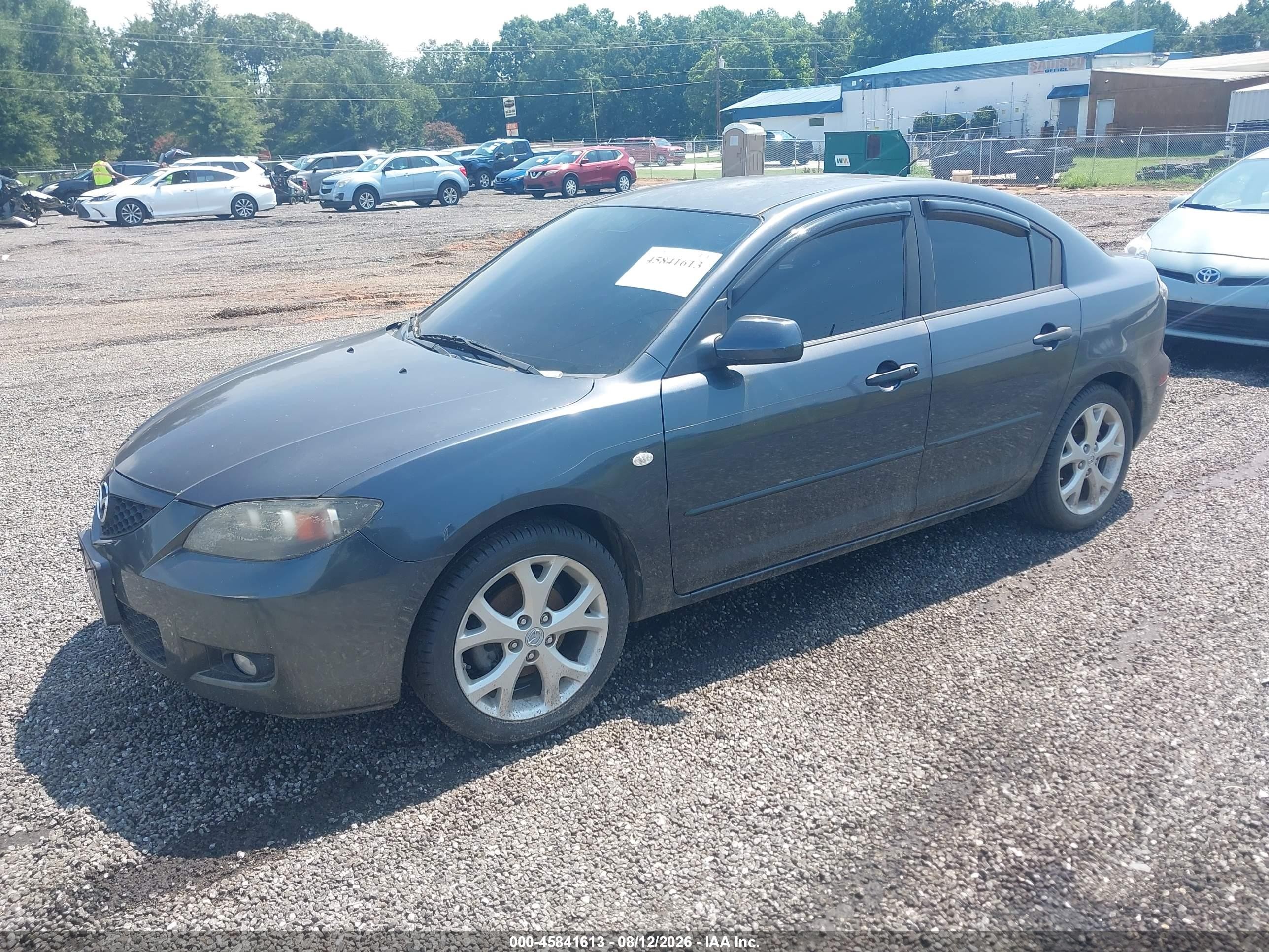 2009 Mazda Mazda3 I Серый vin: JM1BK32F091207727