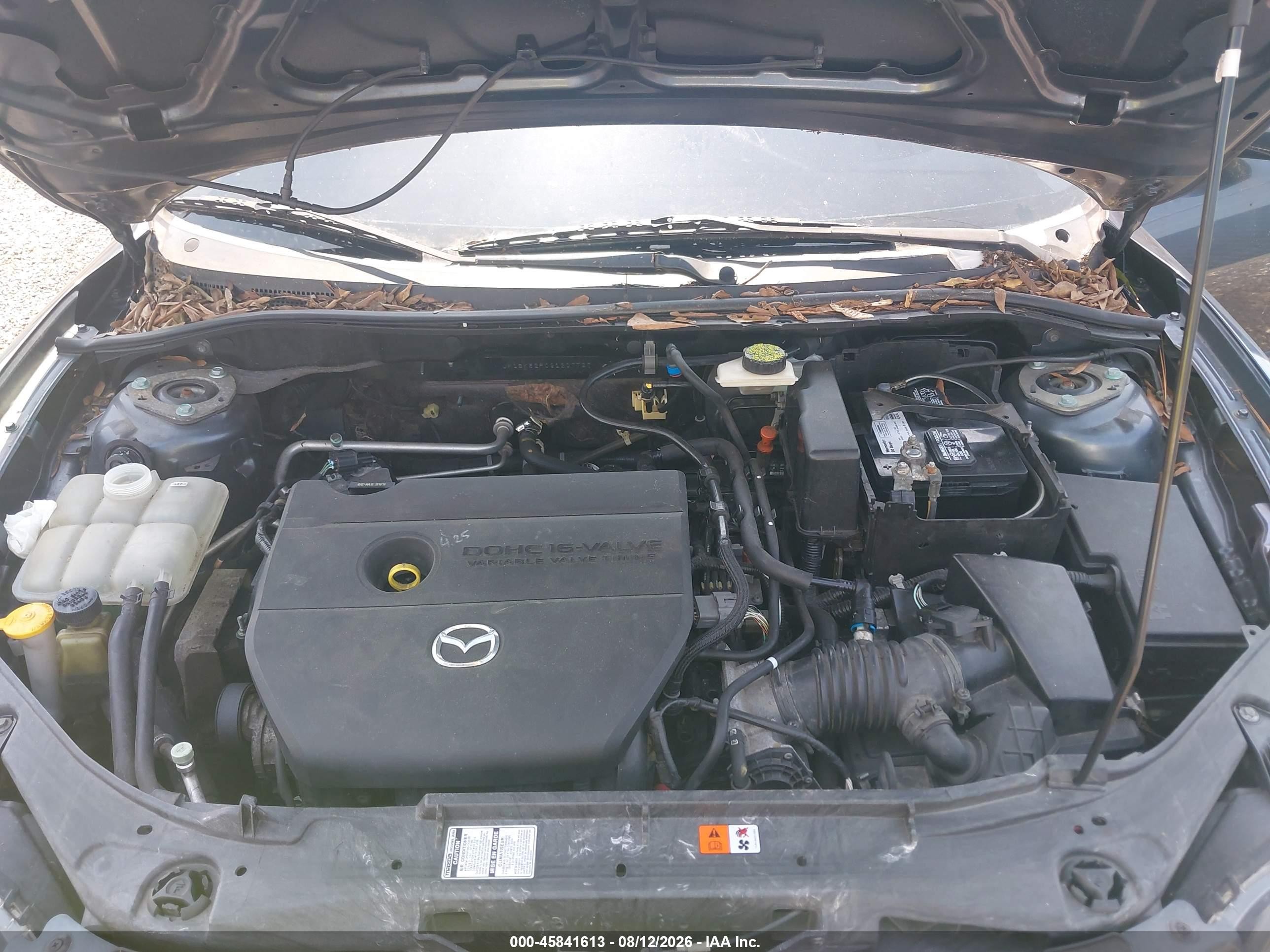 2009 Mazda Mazda3 I Серый vin: JM1BK32F091207727
