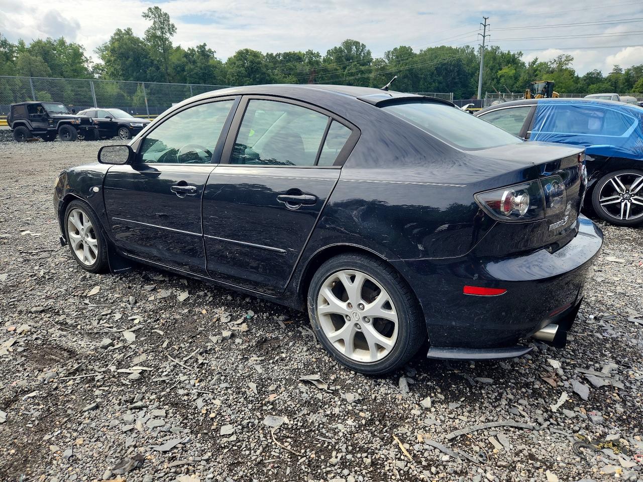 2009 Mazda 3 I Black vin: JM1BK32F091208022