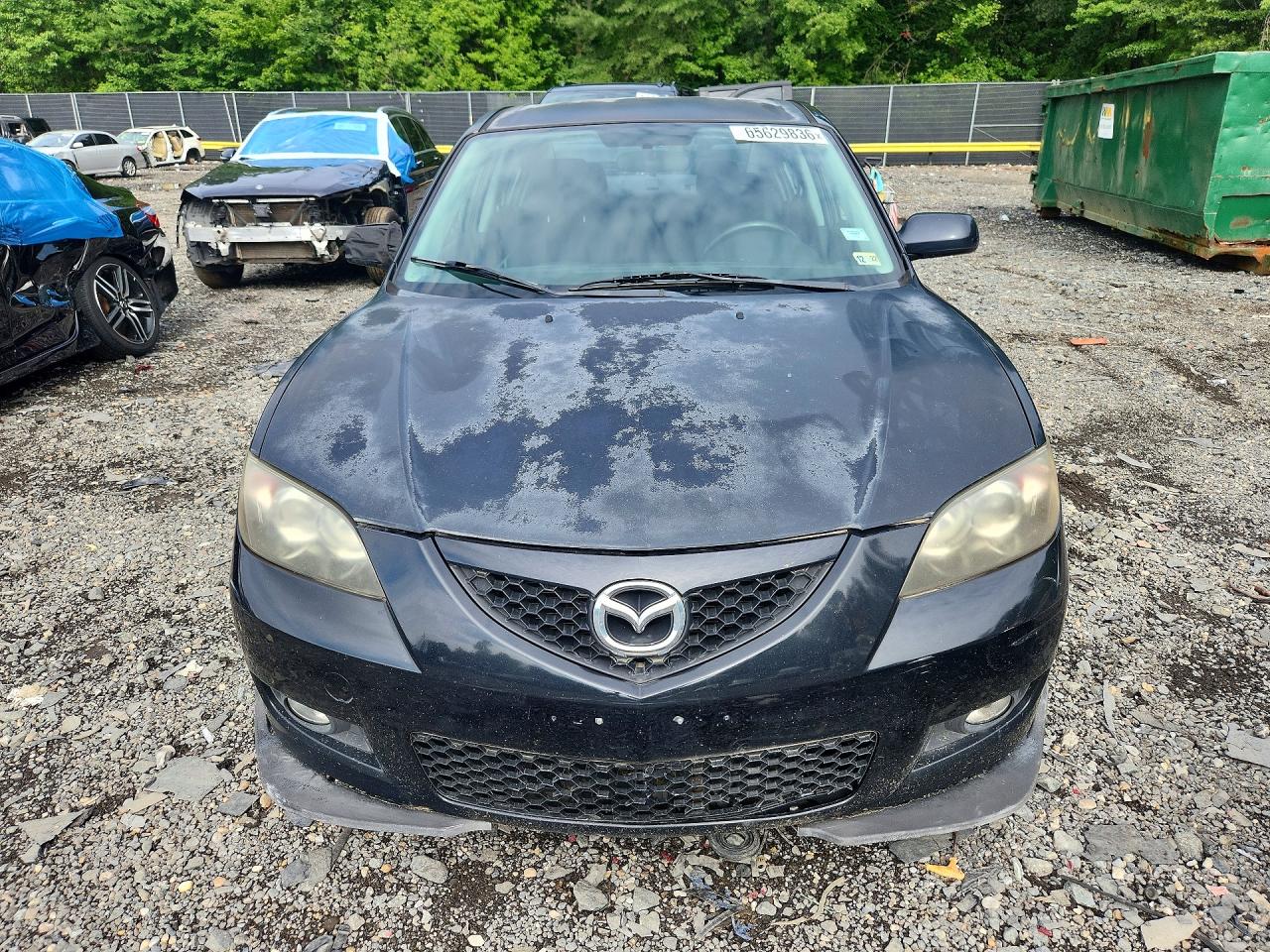 2009 Mazda 3 I Black vin: JM1BK32F091208022