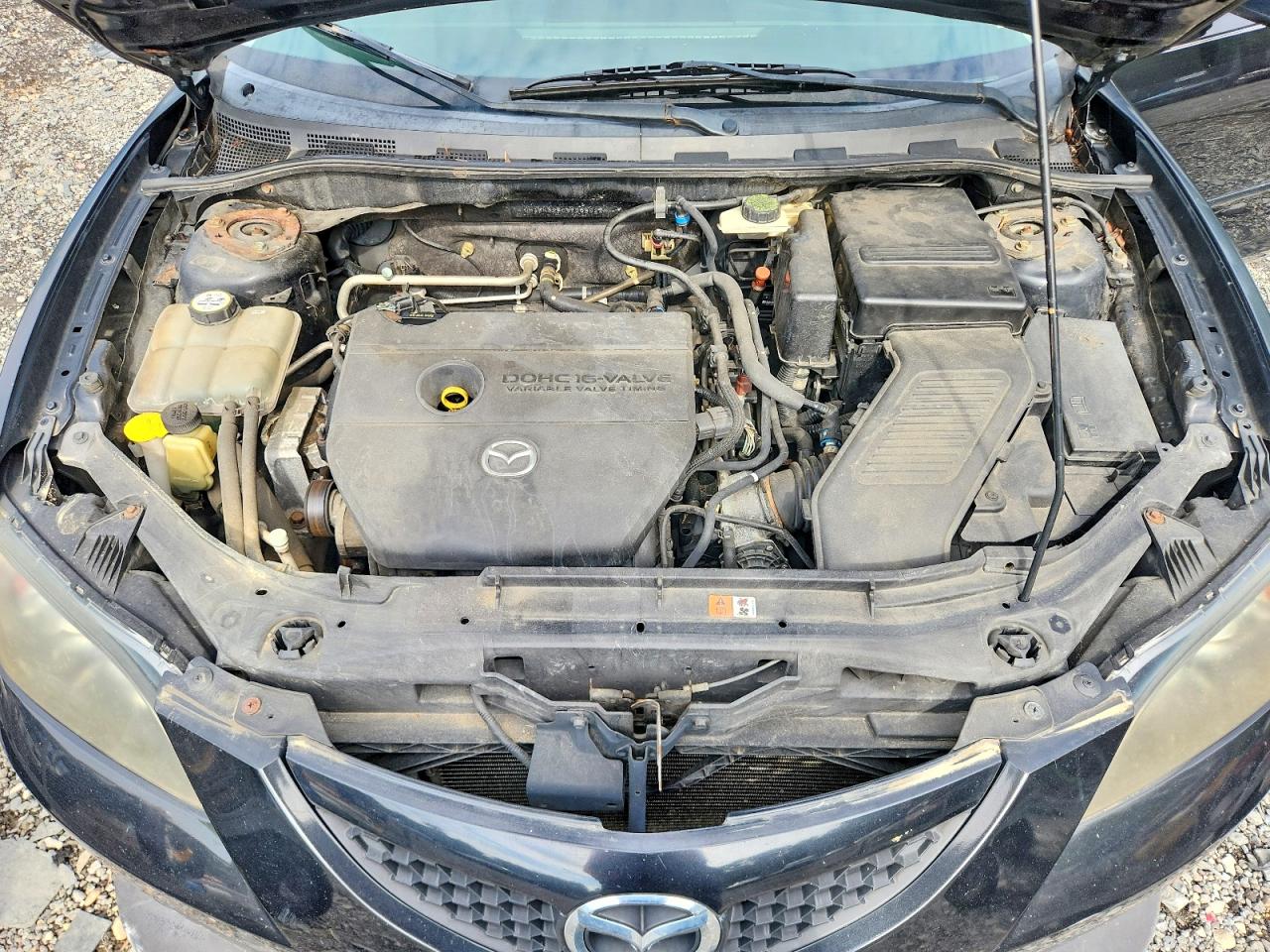 2009 Mazda 3 I Black vin: JM1BK32F091208022