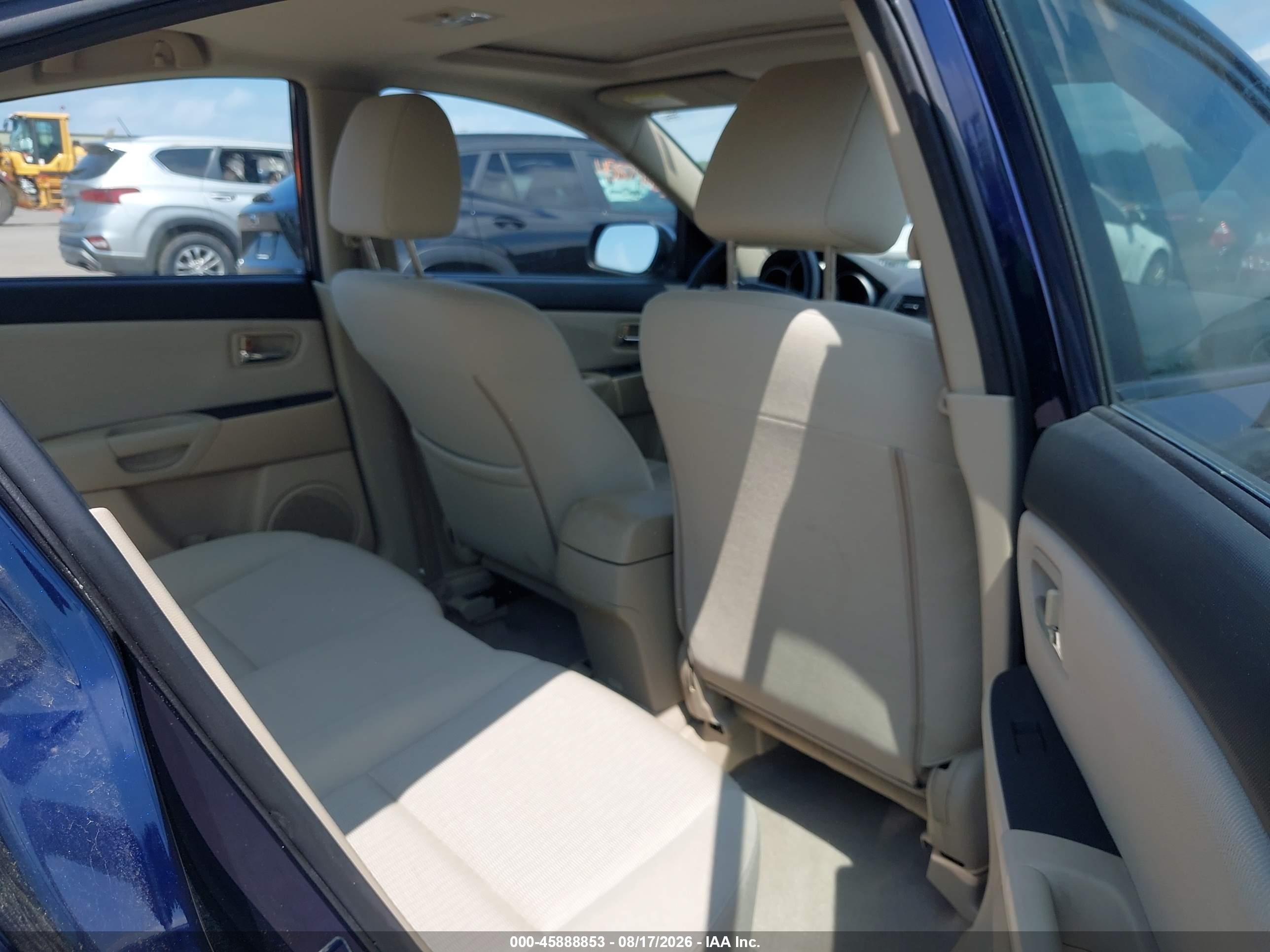 2009 Mazda Mazda3 I Blue vin: JM1BK32F091218890