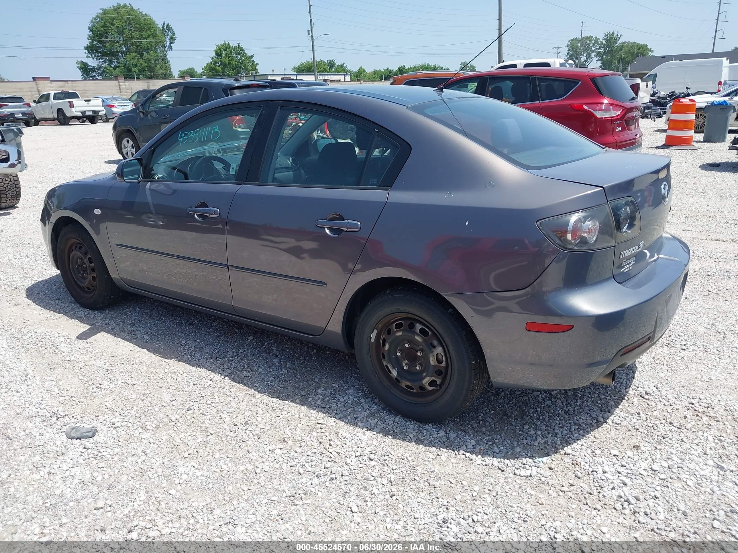 2009 Mazda Mazda3 I Sport Gray vin: JM1BK32F091232787