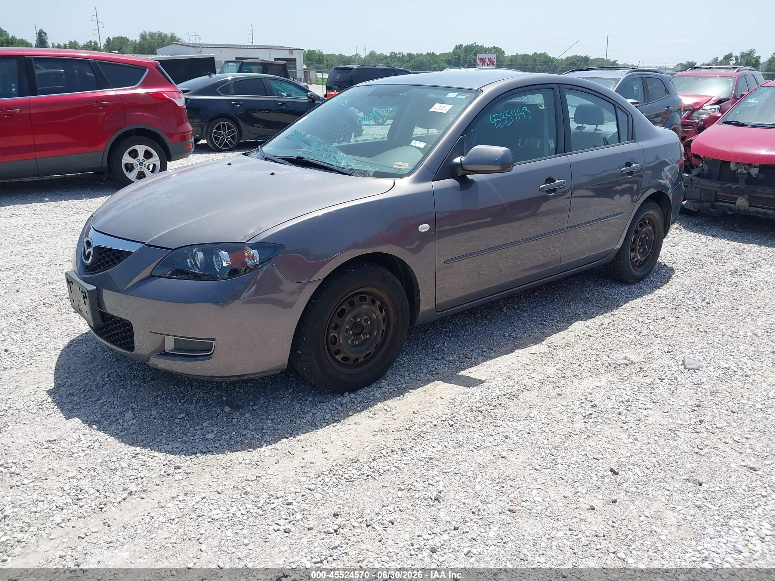 2009 Mazda Mazda3 I Sport Gray vin: JM1BK32F091232787