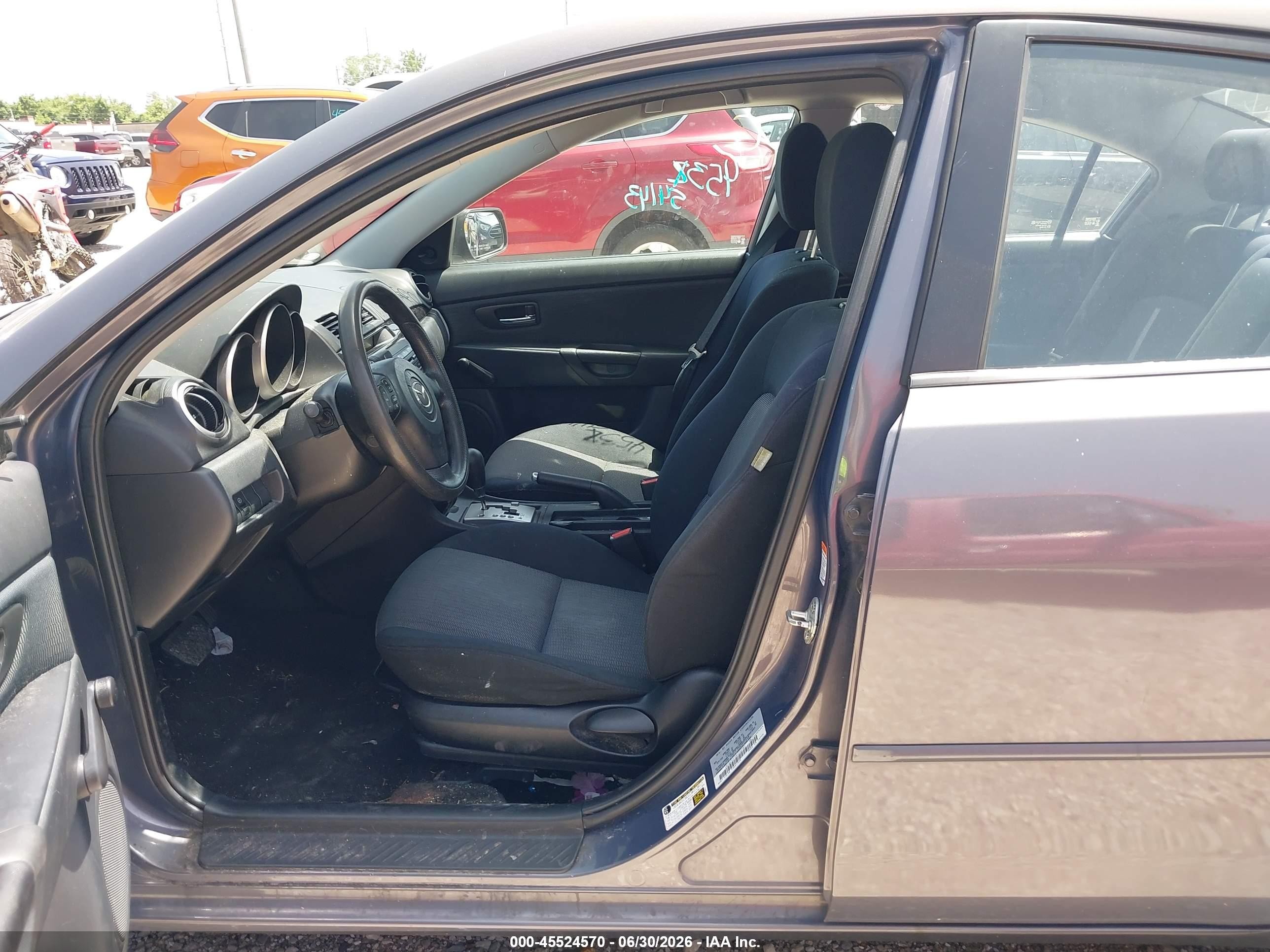 2009 Mazda Mazda3 I Sport Gray vin: JM1BK32F091232787