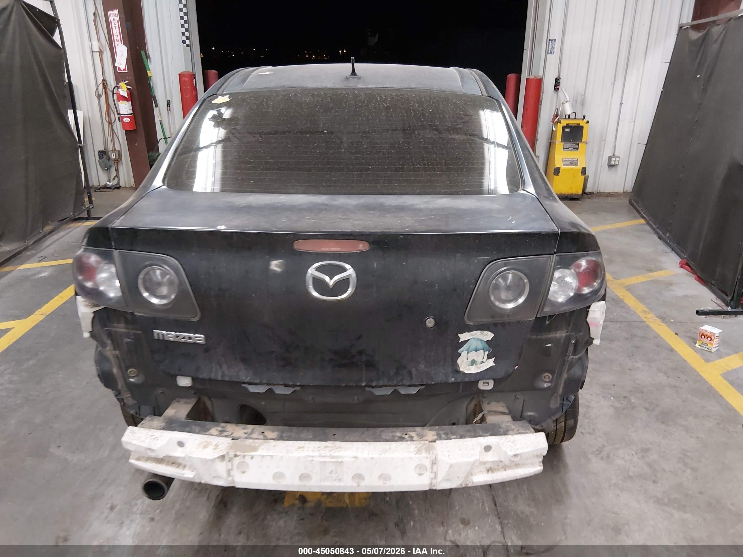 2009 Mazda Mazda3 I Gray vin: JM1BK32F091239416
