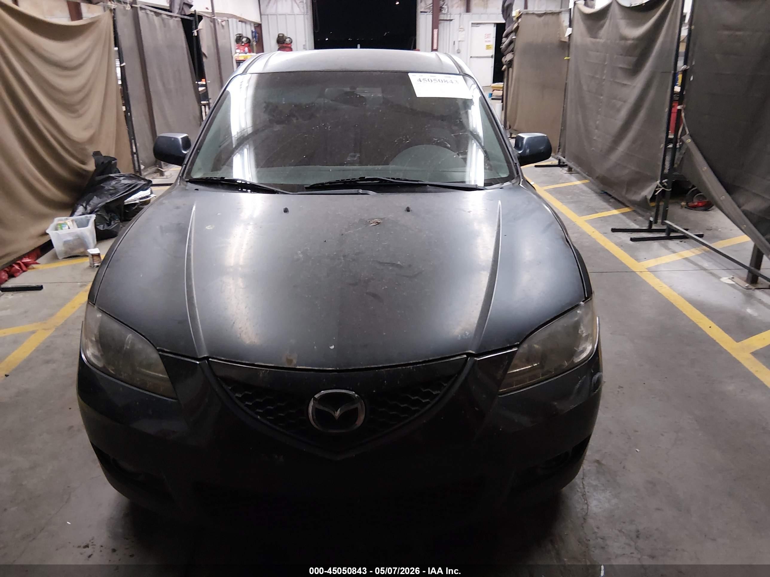 2009 Mazda Mazda3 I Gray vin: JM1BK32F091239416